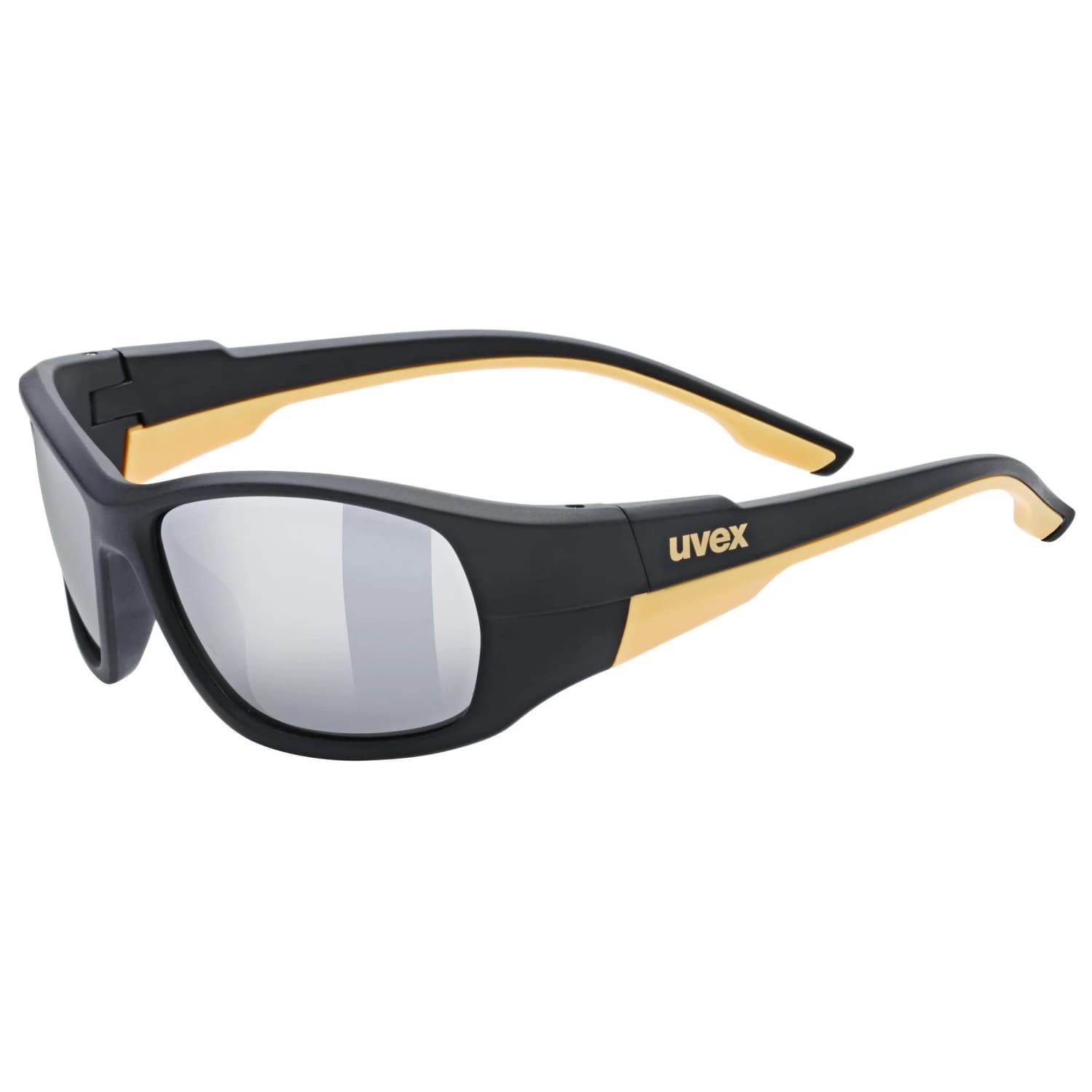 Детски слънчеви очила Uvex Kid's Sportstyle 514 Mirror Cat. 3 Sunglasses - Black Matt / Silver Mirror