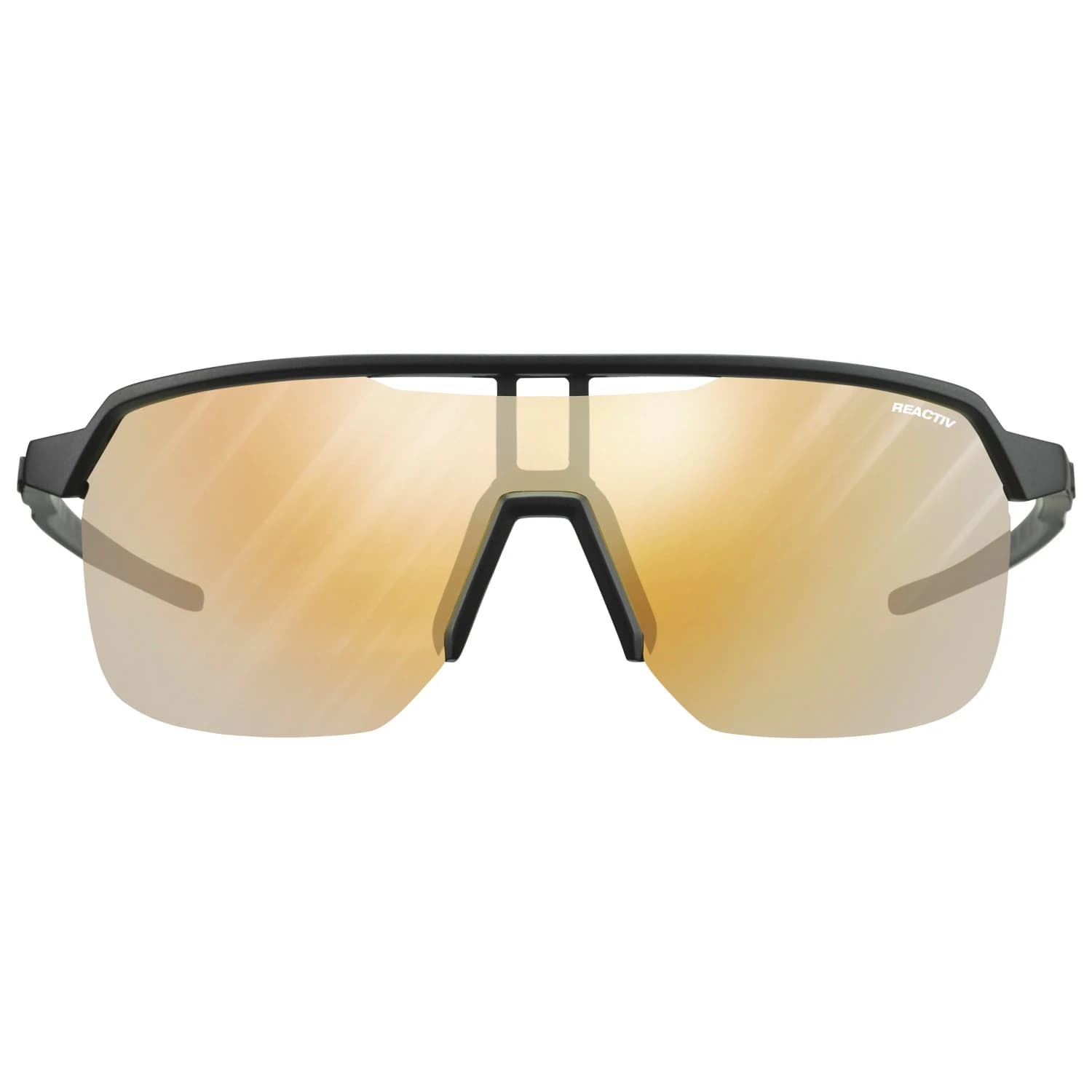 Очила за колоездене Julbo Frequency Reactiv S1-3 Lt. Amplifier (VLT 17-75%) Cycling glasses - Black / Grey / Yellow ML Red