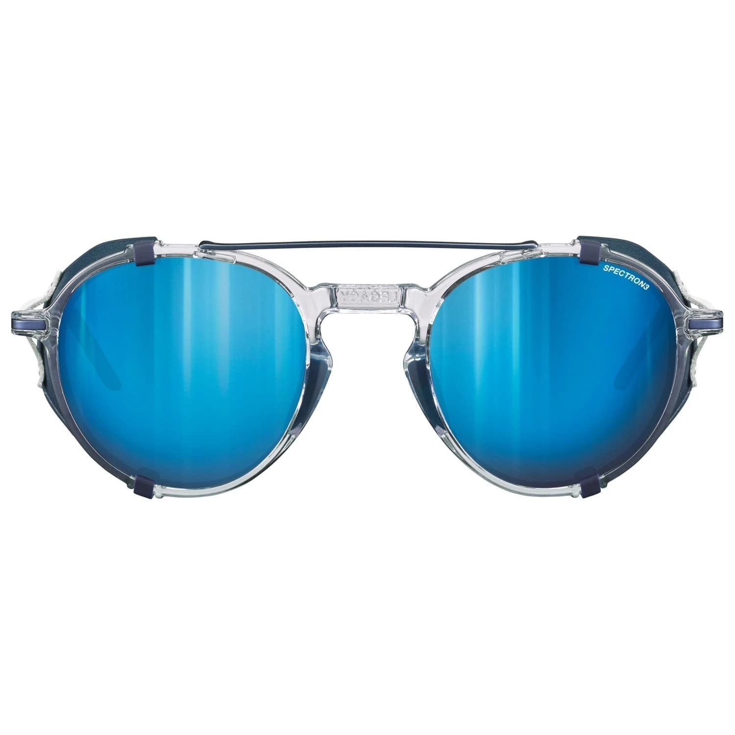 Алпийски очила Julbo Legacy Spectron S3 (VLT 12%) Glacier glasses - Crystal / Blue / Blue Flash