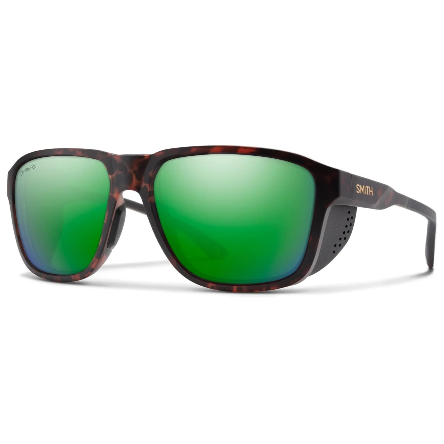 Алпийски очила Smith Embark ChromaPop Polarized Mirror Cat. 3 VLT 15% Glacier glasses - Matte Tortoise / CP Green Mirror