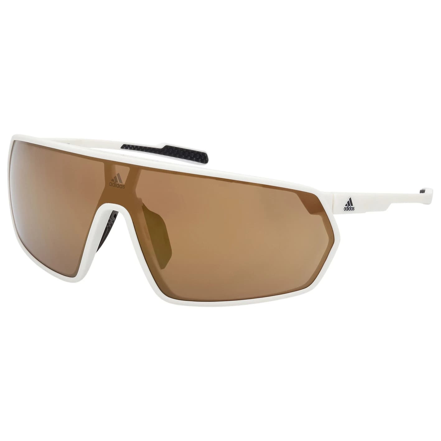 Очила за колоездене Adidas eyewear SP0088 Mirror Cat. 3 Cycling glasses - White / Brown Mirror