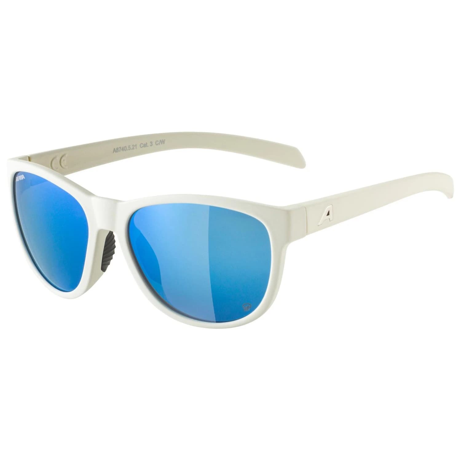 Слънчеви очила Alpina Nacan II Polarized Mirror S3 Sunglasses - Smoke Grey Matt / Blue Mirror
