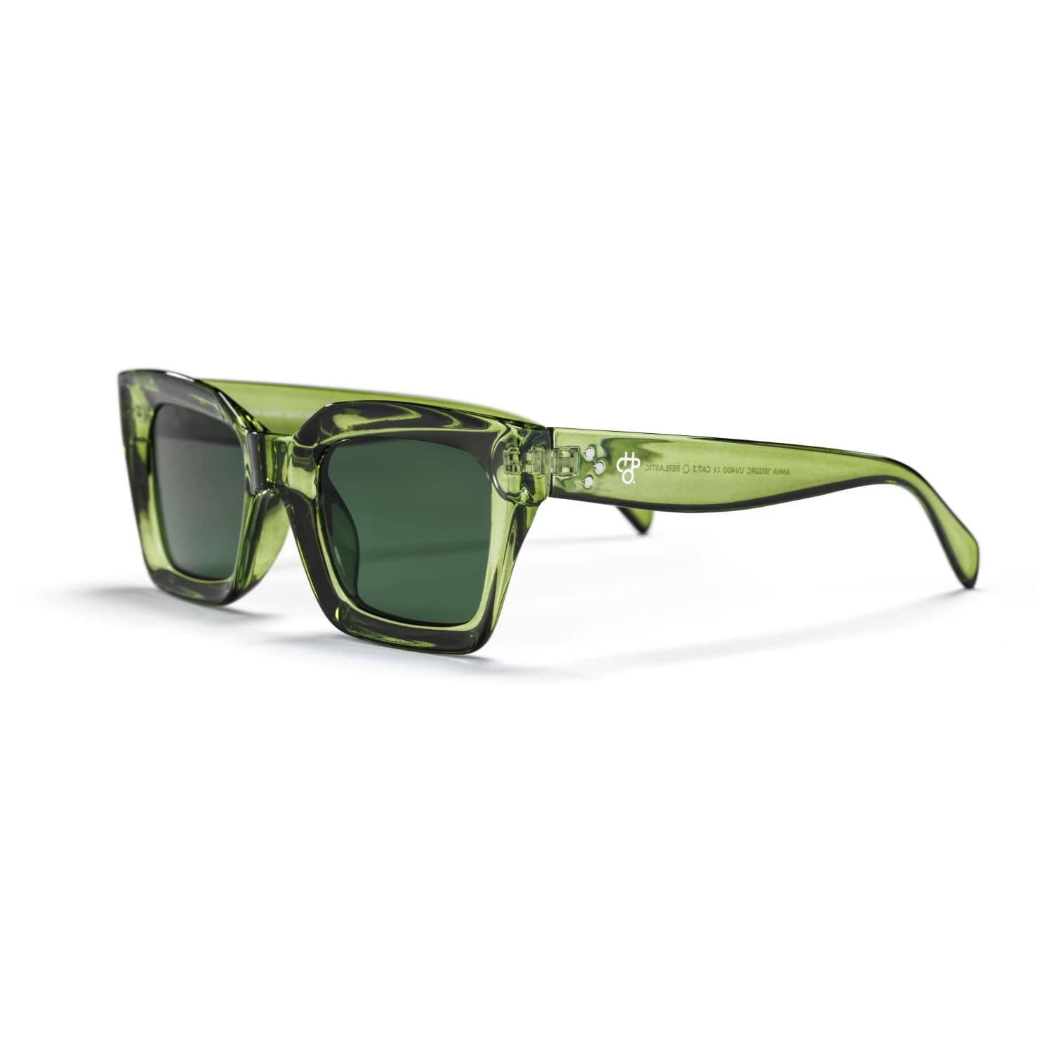 Слънчеви очила Chpo Anna Cat. 3 Sunglasses - Green / Green