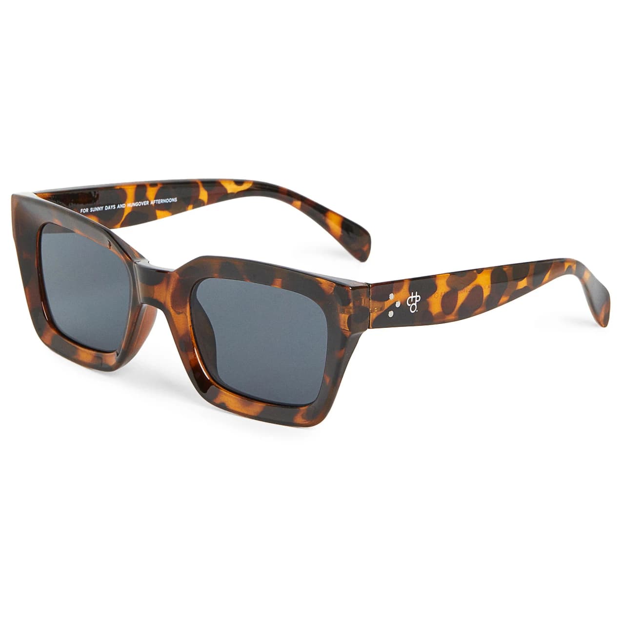 Слънчеви очила Chpo Anna Cat. 3 Sunglasses - Leopard / Black