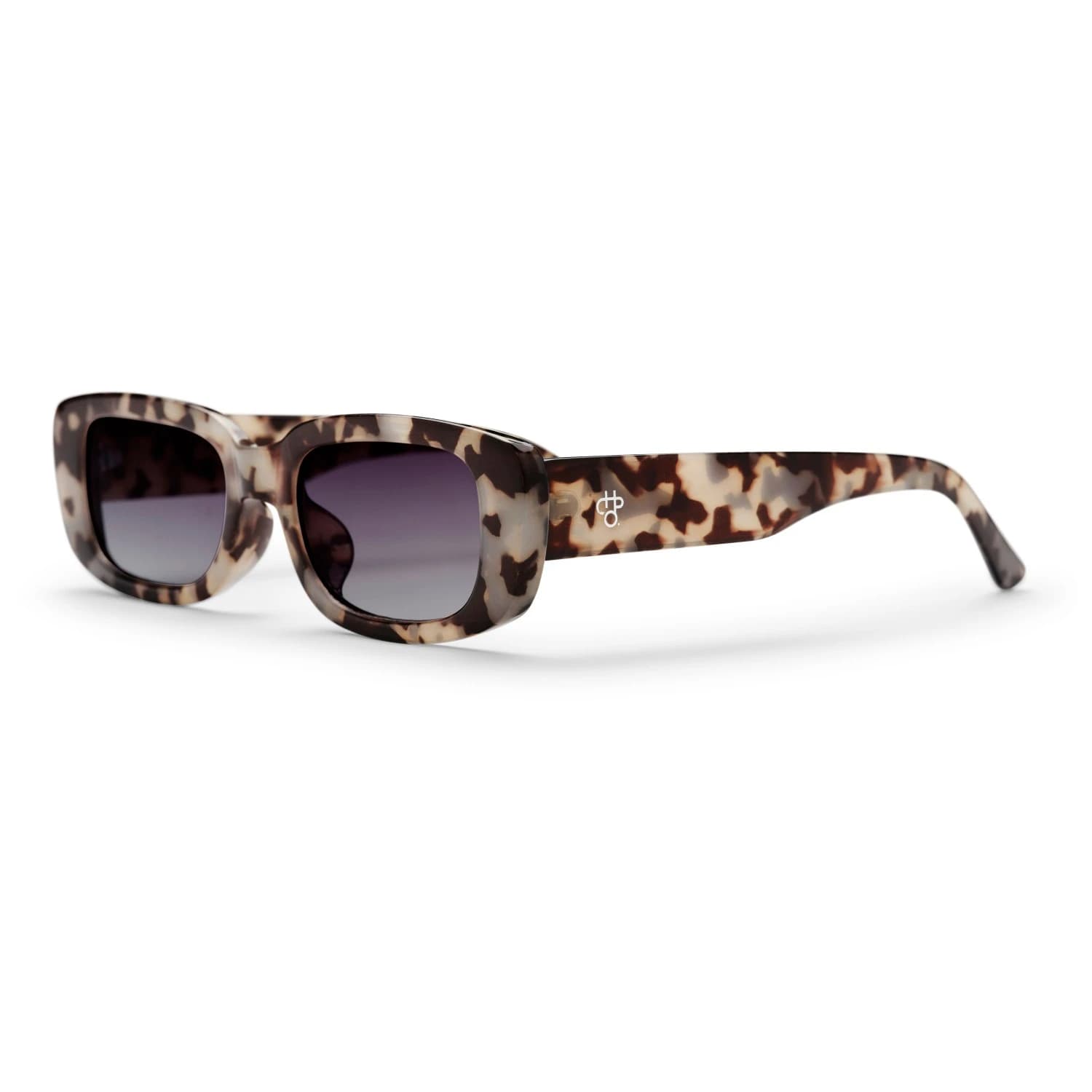 Слънчеви очила Chpo Nicole Cat. 2 Sunglasses - Black & White Turtle / Black Gradient