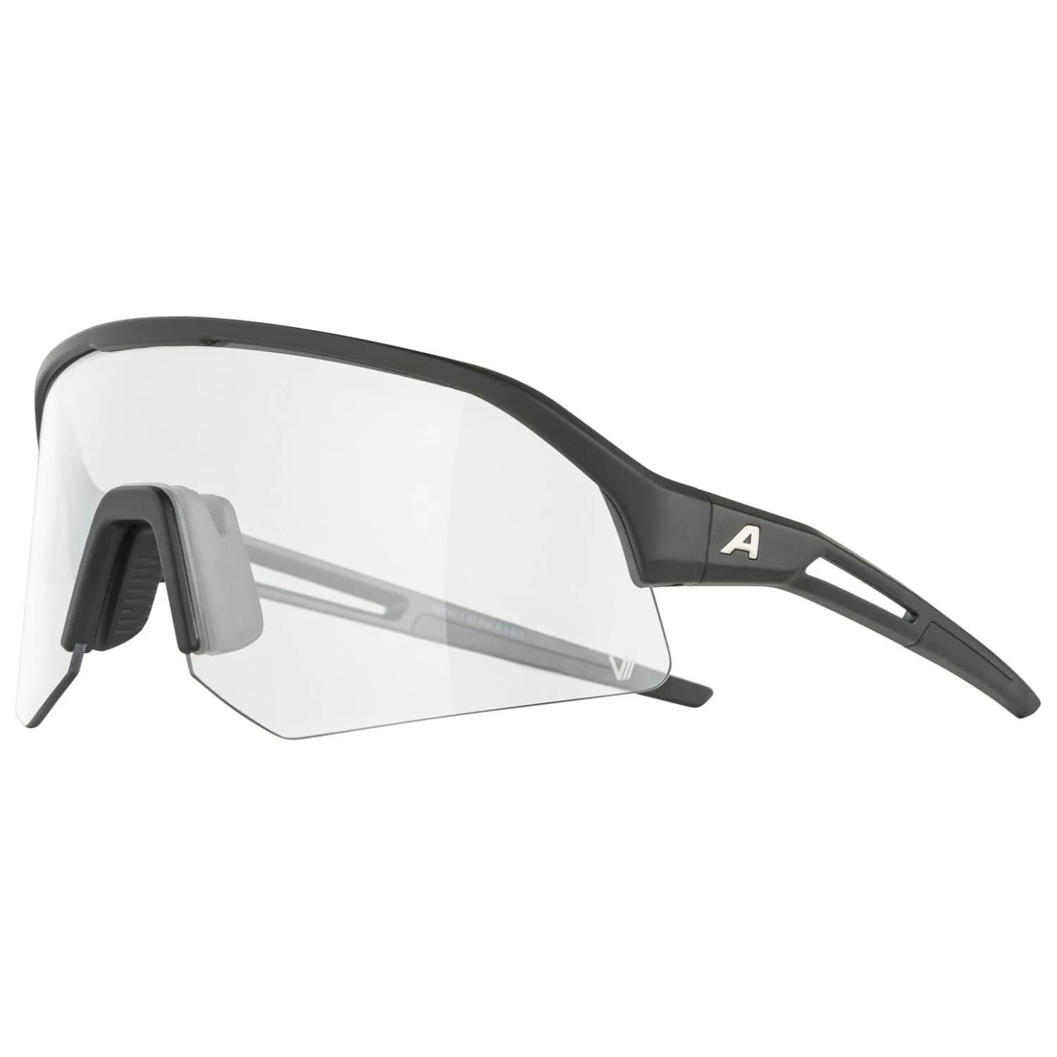 Очила за колоездене Alpina Sonic HR V Photochromic S1-3 Cycling glasses - Black Matt / V Clear to Black
