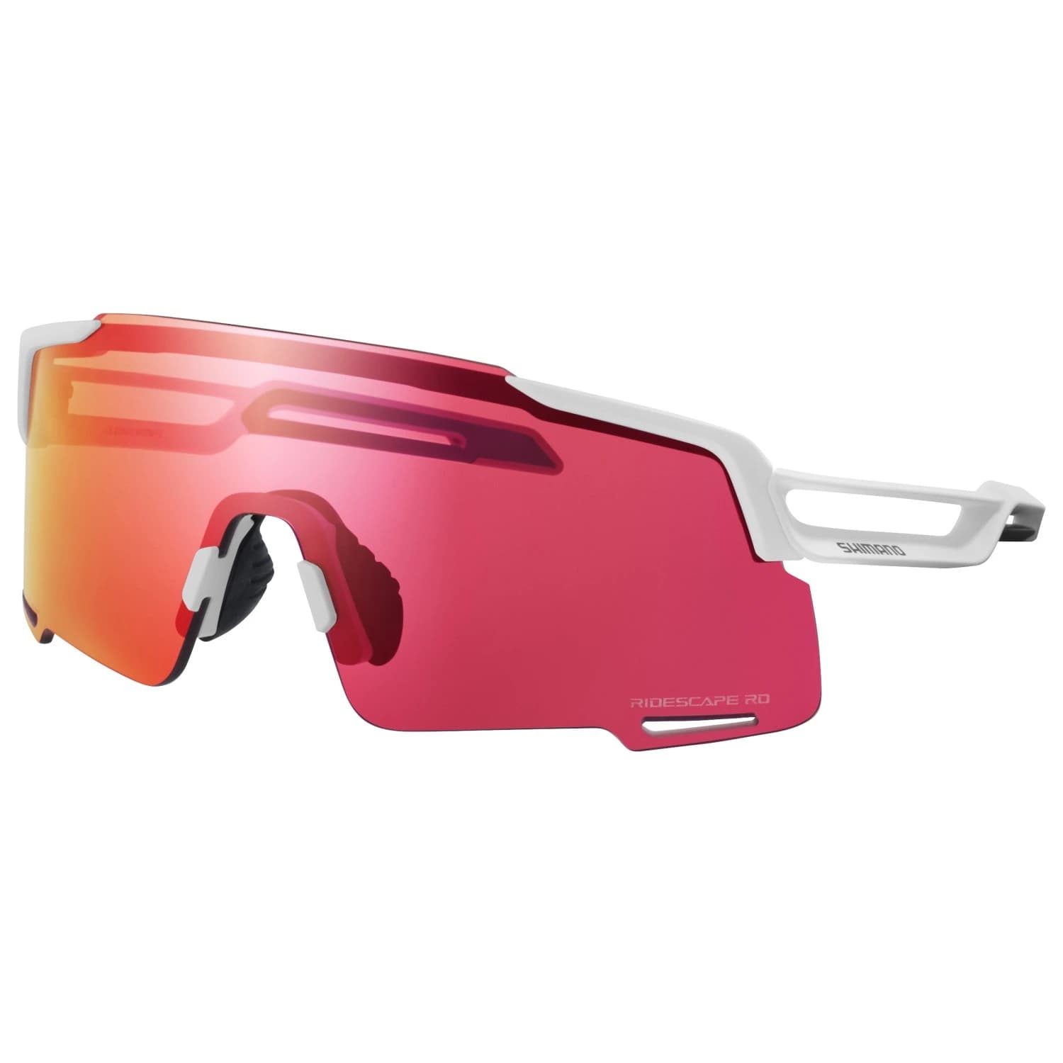 Очила за колоездене Shimano Equinox 5 Road VLT 21% Cycling glasses - Matte White / RideScape Road