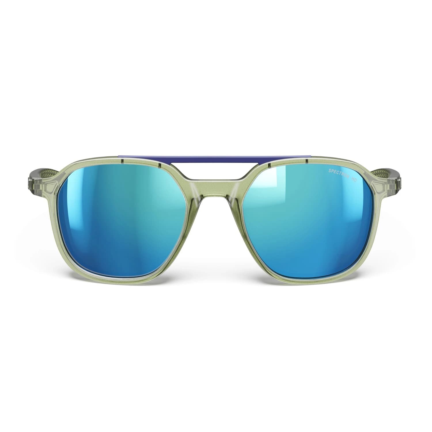 Алпийски очила Julbo Slack Cover Spectron HD Polarized S4 (VLT 7%) Glacier glasses - Green Army / Grey / Brown