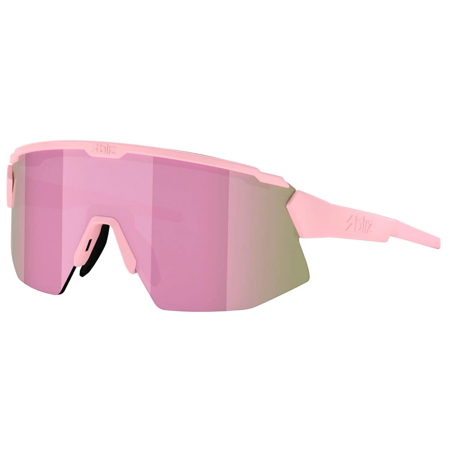 Очила за колоездене Bliz Breeze Small Cat.3 Cycling glasses - Matt Powder Pink / Brown with Rosé Multi