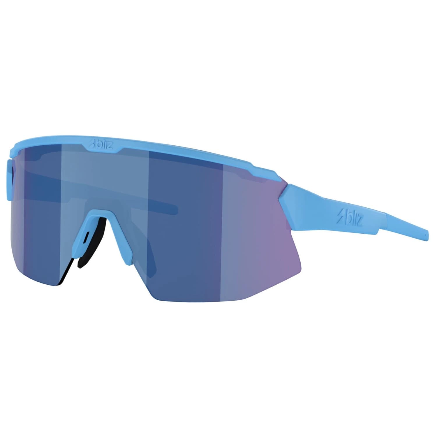Очила за колоездене Bliz Breeze Small Mirror Cat.3 Cycling glasses - Matt Blue / Grey with Blue Mirror