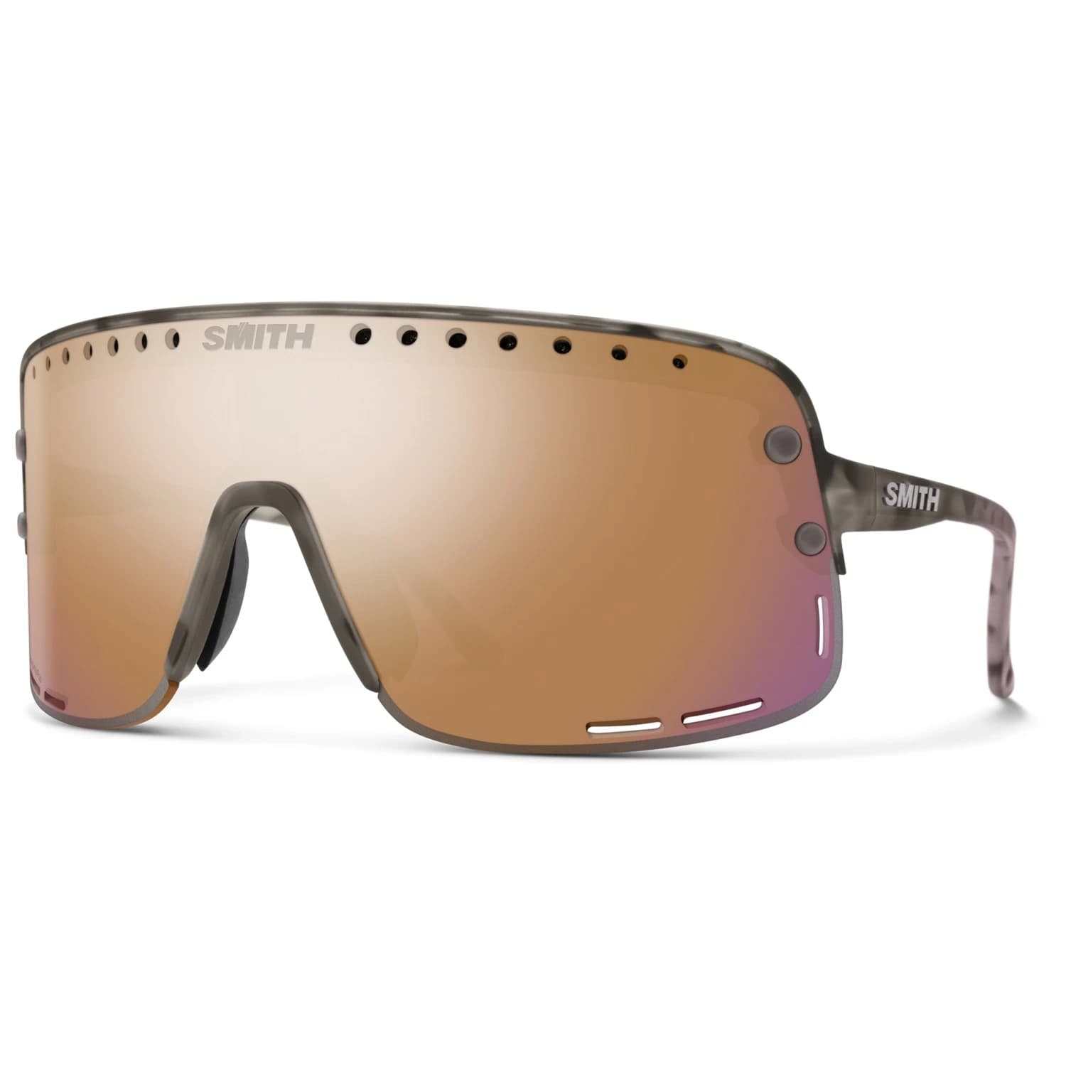 Очила за колоездене Smith Ultralite ChromaPop Mirror S3 Sunglasses - ChromaPop Rose Gold Mirror / Matte Salt Haze