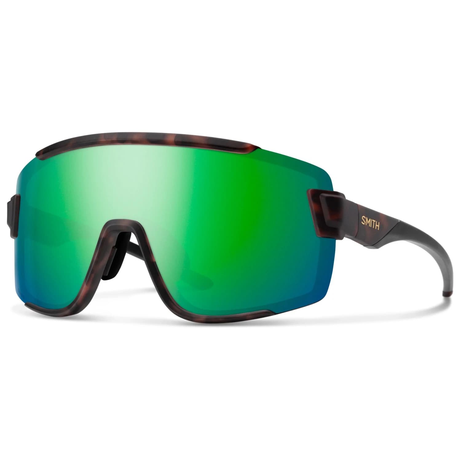 Очила за колоездене Smith Wildcat ChromaPop Photochromic Mirror S3 + S0 Cycling glasses - Matte Tortoise / Green Mirror + Clear
