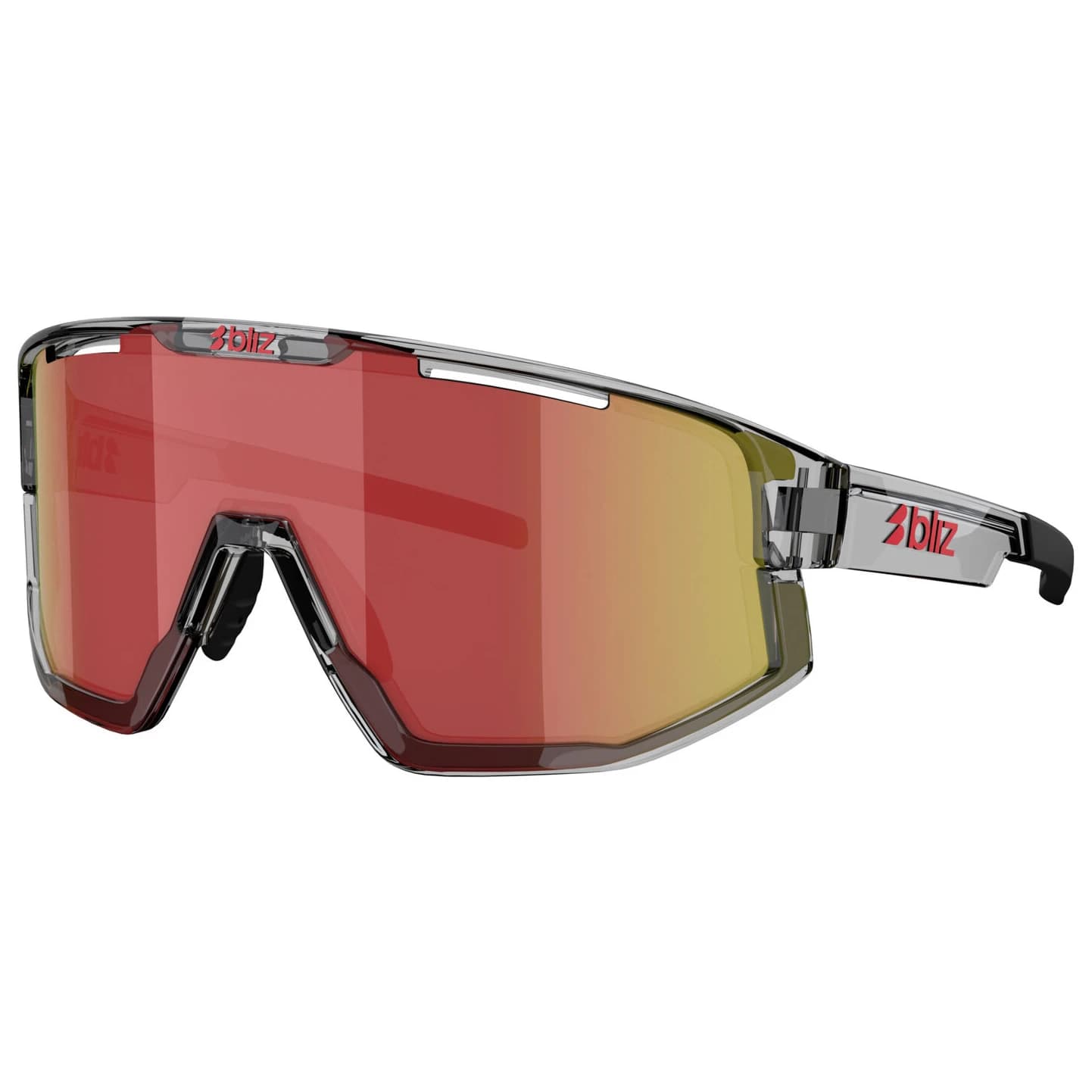 Очила за колоездене Bliz Vision Cat. 3 Cycling glasses - Transparent Dark Grey