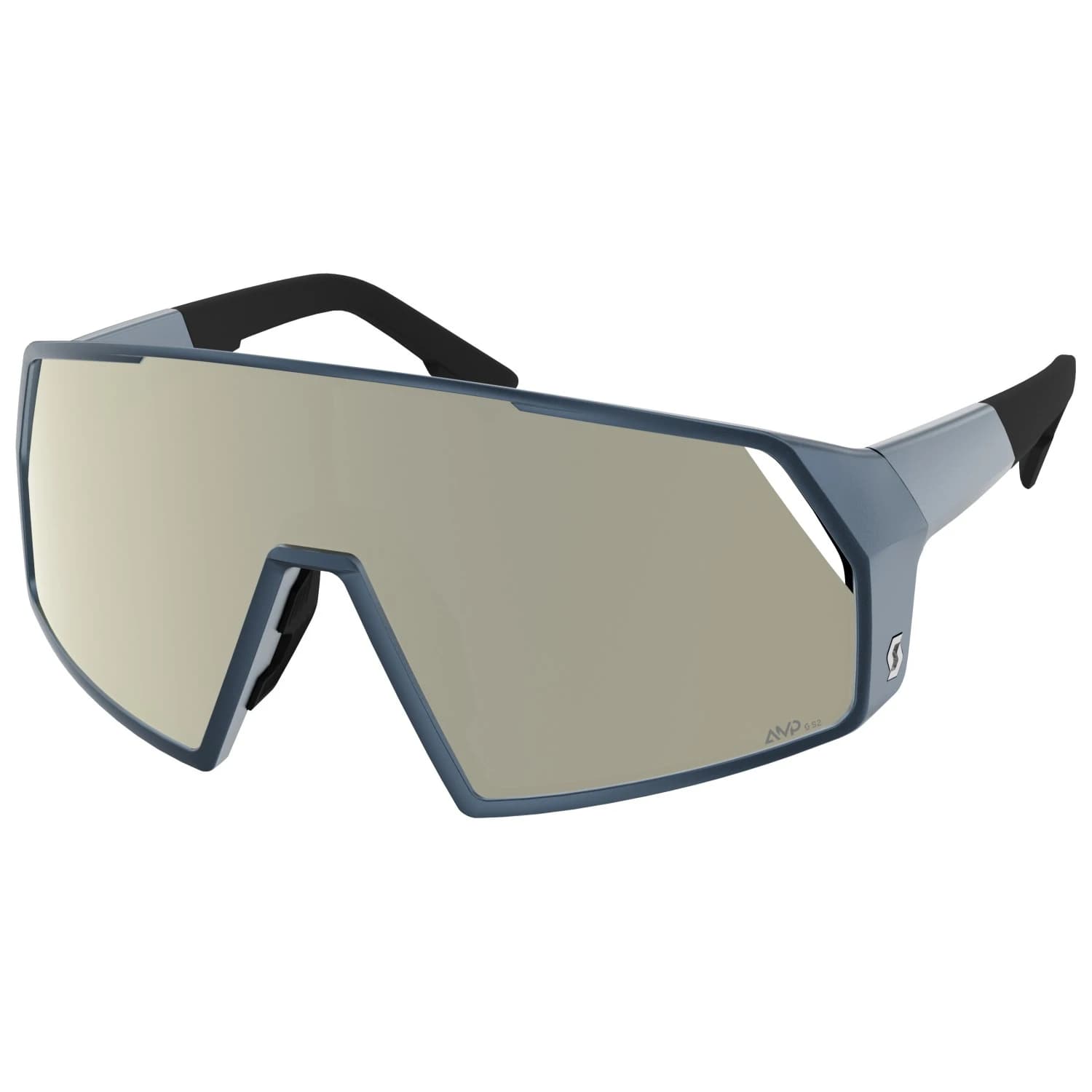 Очила за колоездене Scott Sunglasses Pro Shield S2 Cycling glasses - Metallic Blue / Glas: AMP White Chrome