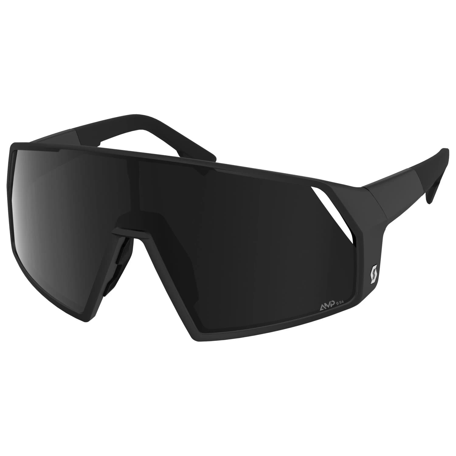 Очила за колоездене Scott Sunglasses Pro Shield S4 Cycling glasses - Black / Glas: AMP Black Chrome