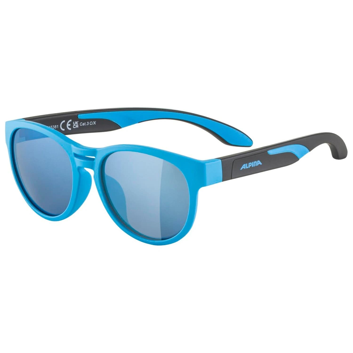 Слънчеви очила Alpina Jola Mirror S3 Sunglasses - Blue / Black Matt / Blue Mirror