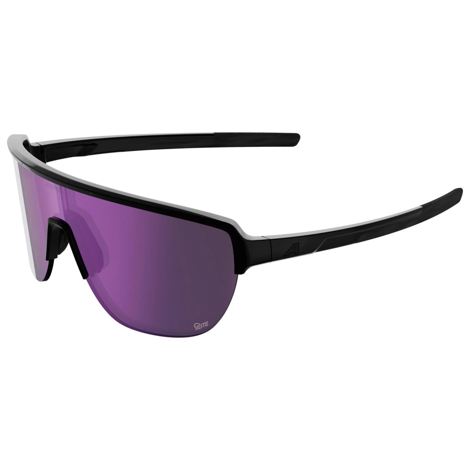 Слънчеви очила Alpina Ram 2.0 Q-Lite Mirror S3 Sunglasses - Black Gloss / Q-Lite Purple Mirror