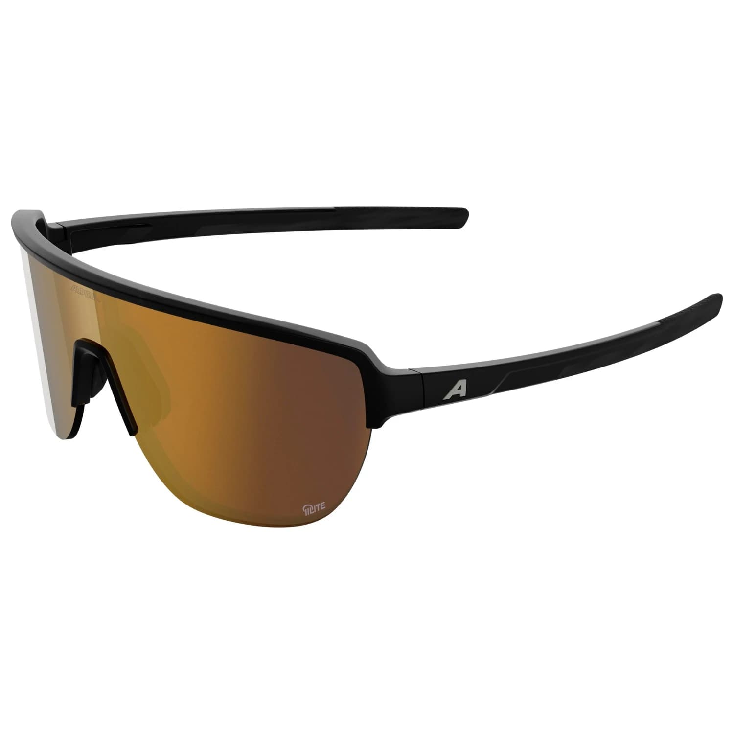 Слънчеви очила Alpina Ram 2.0 Q-Lite Mirror S3 Sunglasses - Black Matt / Q-Lite Gold Mirror
