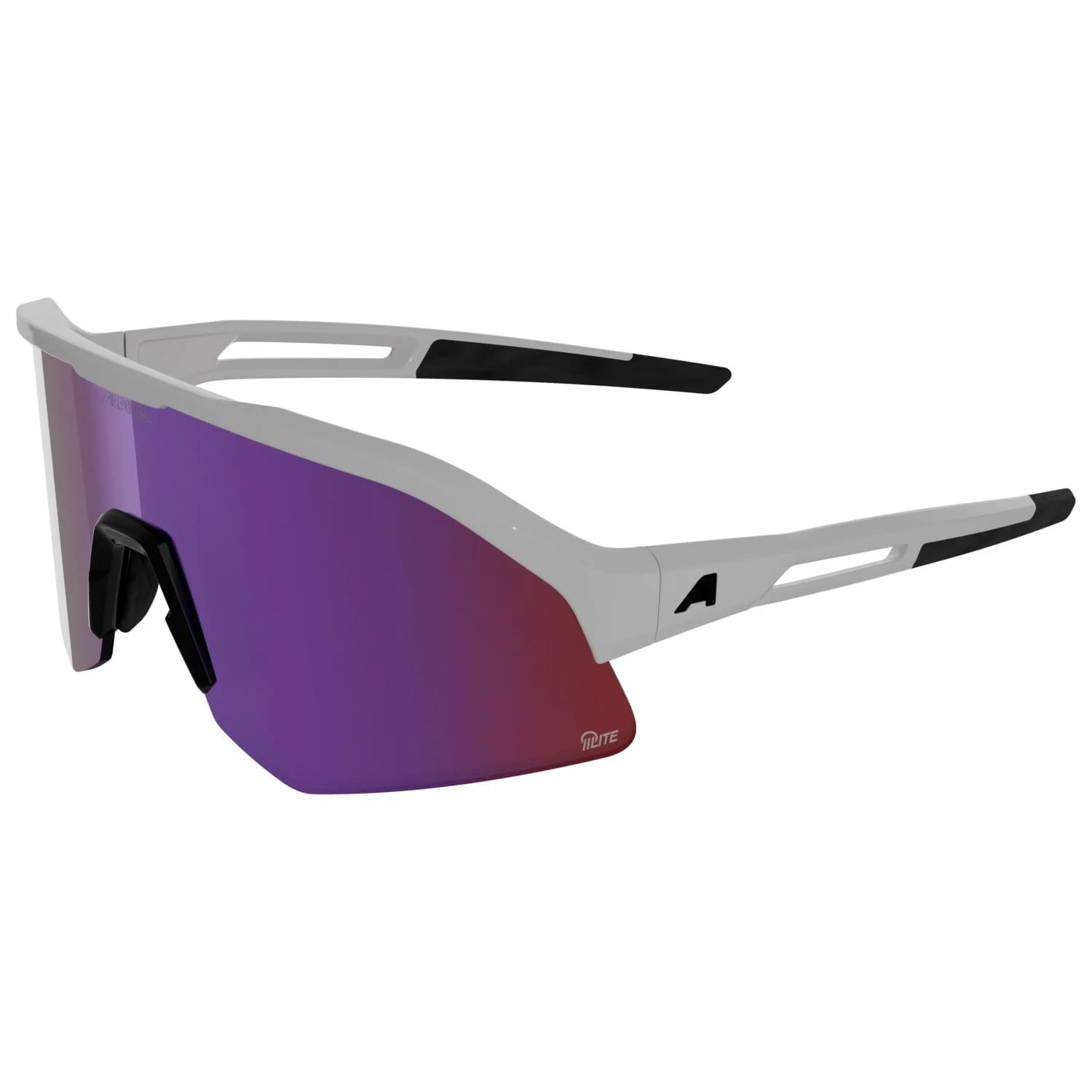 Очила за колоездене Alpina Sonic HR M Q-Lite Mirror S2 Cycling glasses - White Gloss / Q-Lite Pink Mirror