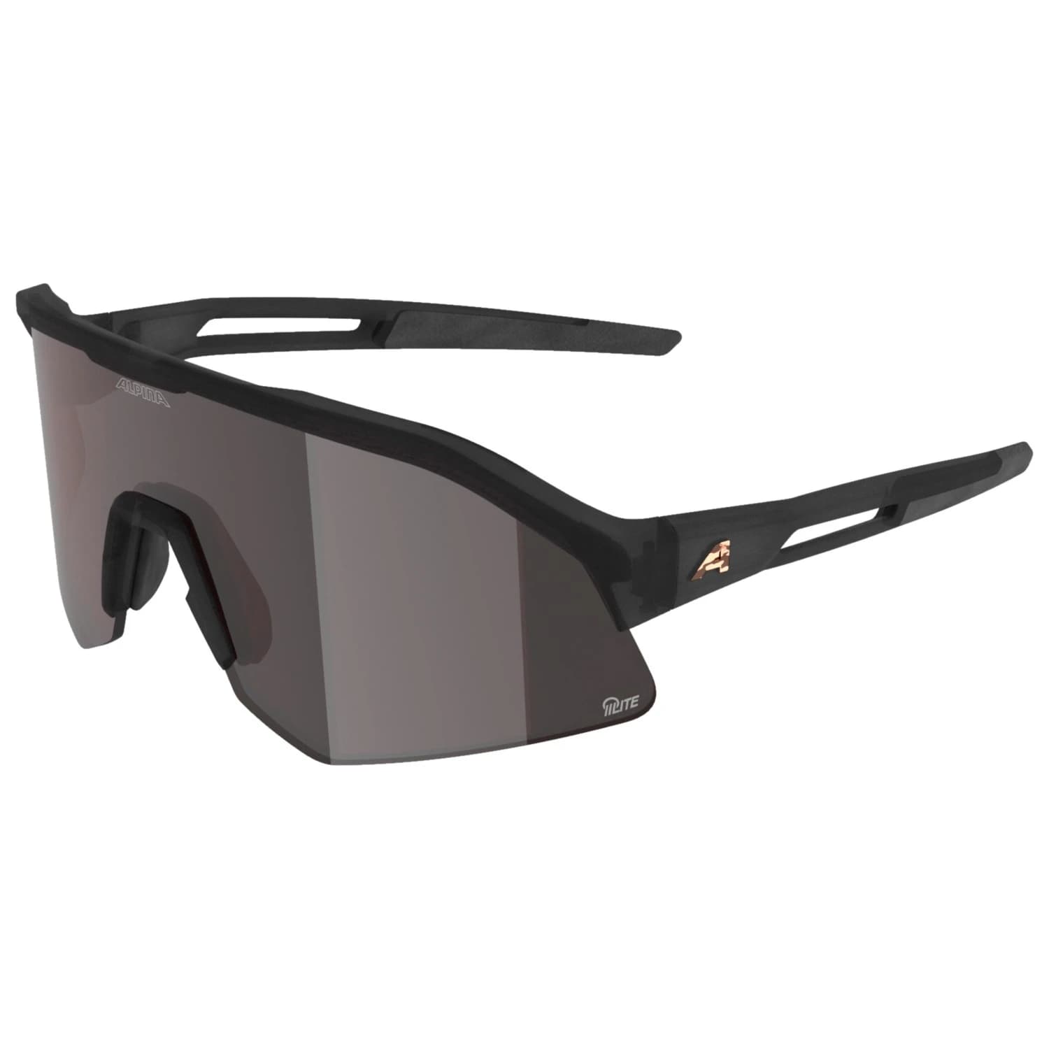 Очила за колоездене Alpina Sonic HR M Q-Lite S2 Cycling glasses - Grey / Translucent Gloss / Q-Lite Amber