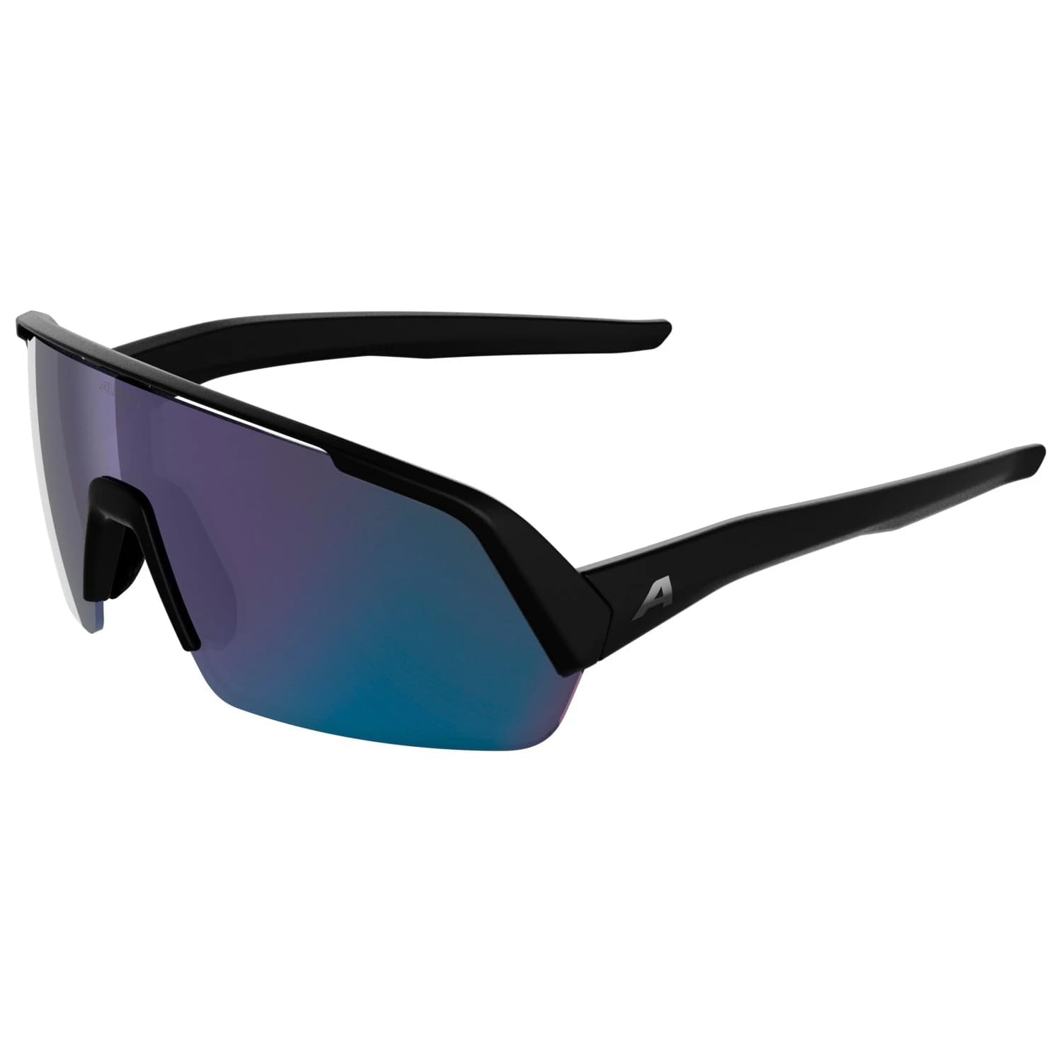 Очила за колоездене Alpina Turbo HR Mirror S2 Cycling glasses - Black Matt / Blue Mirror