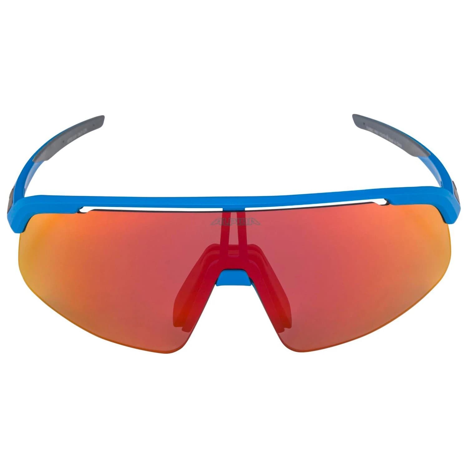Слънчеви очила Alpina Youth's Turbo Pro Mirror S3 Sunglasses - Blue Matt / Red Mirror