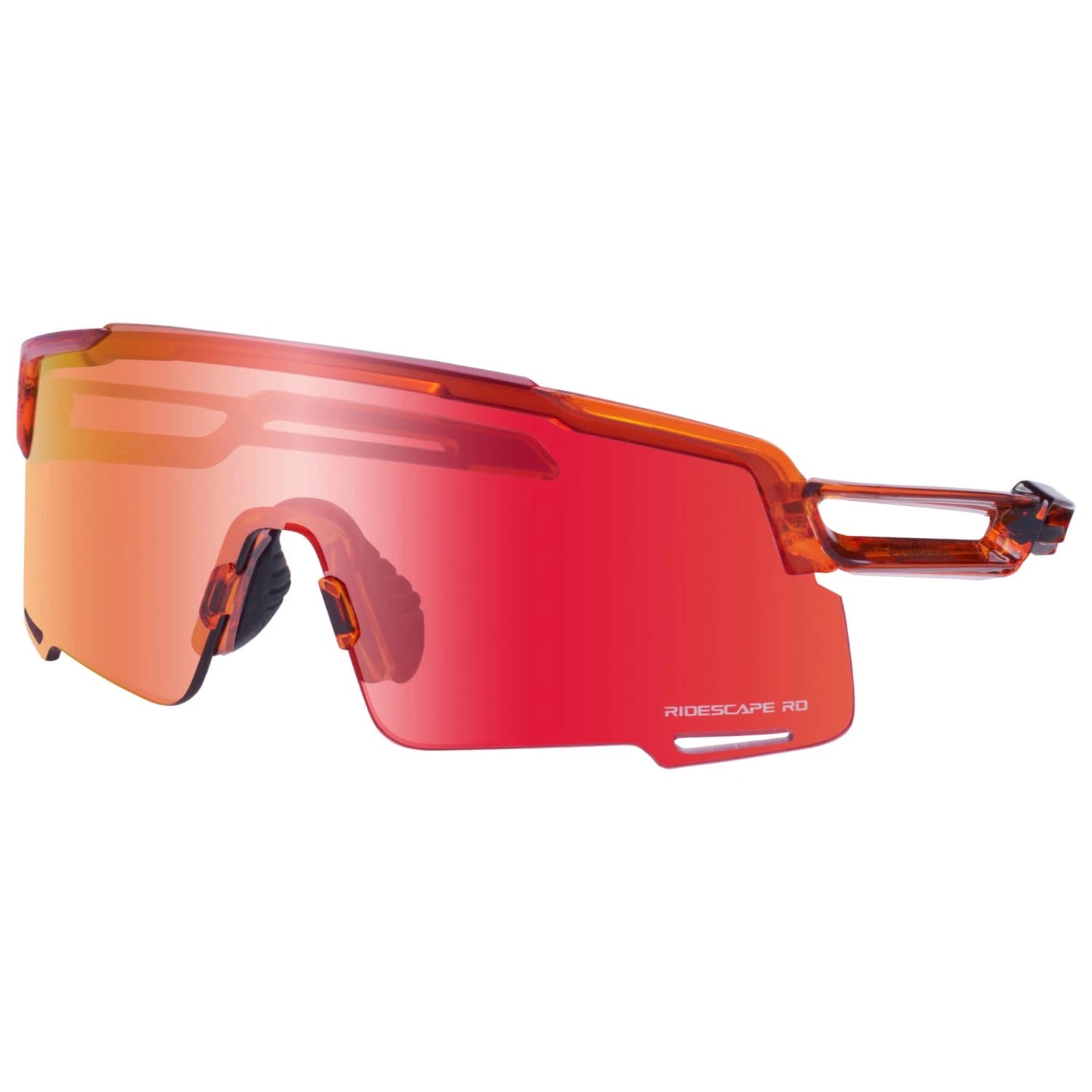 Очила за колоездене Shimano Equinox 5 Road S2 Cycling glasses - Orange Sapphire / Red