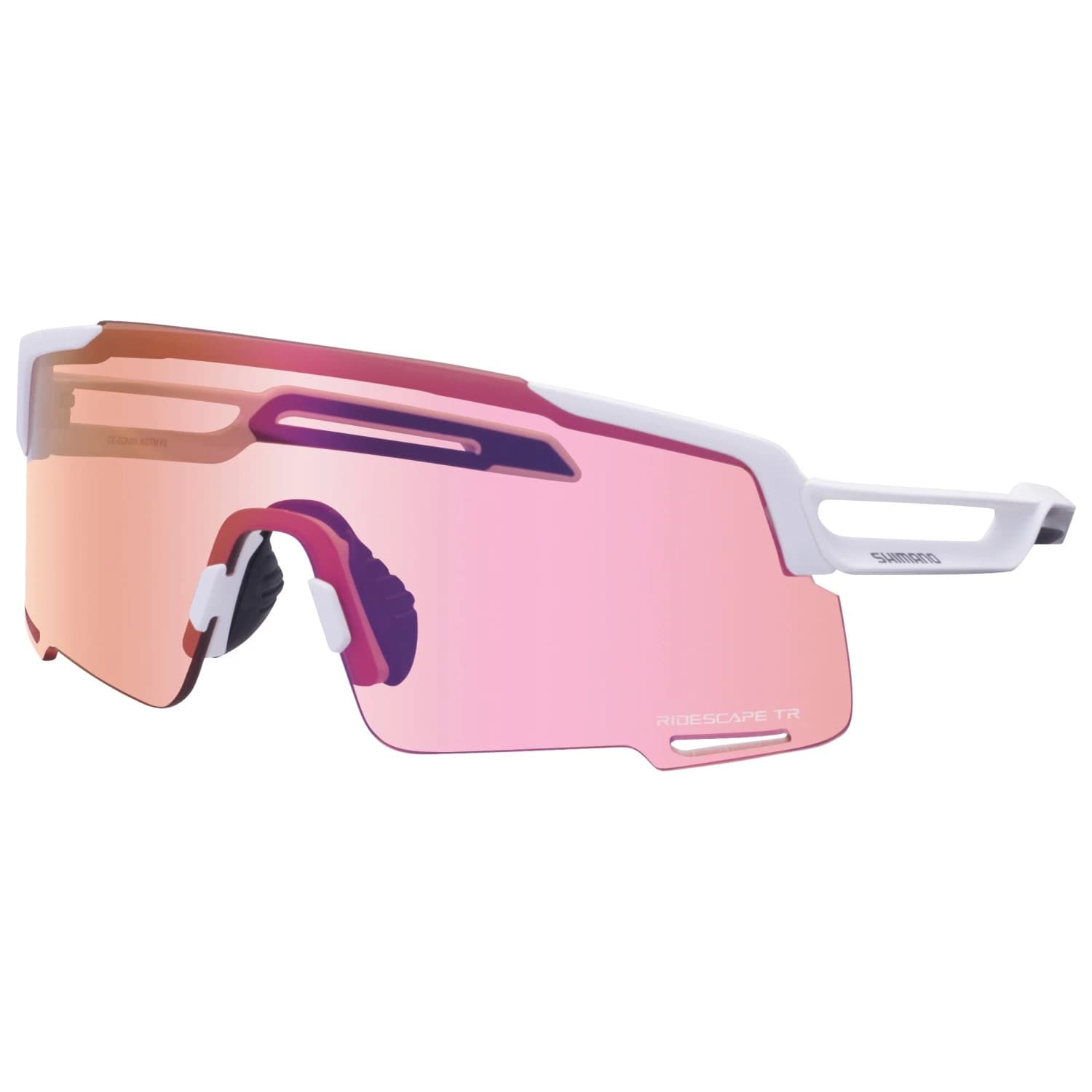 Очила за колоездене Shimano Equinox 5 Trail S2 Cycling glasses - Matte White / Purple