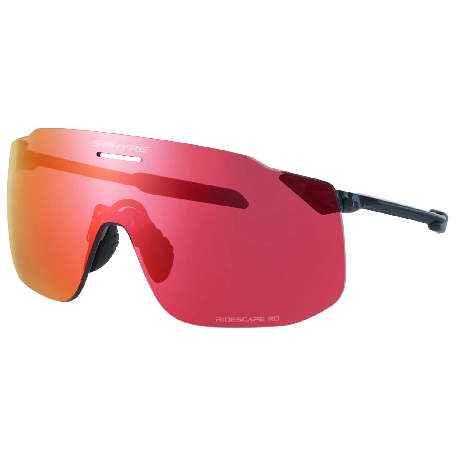 Очила за колоездене Shimano S-Phyre SL Road S2 Cycling glasses - Black Sapphire / Red