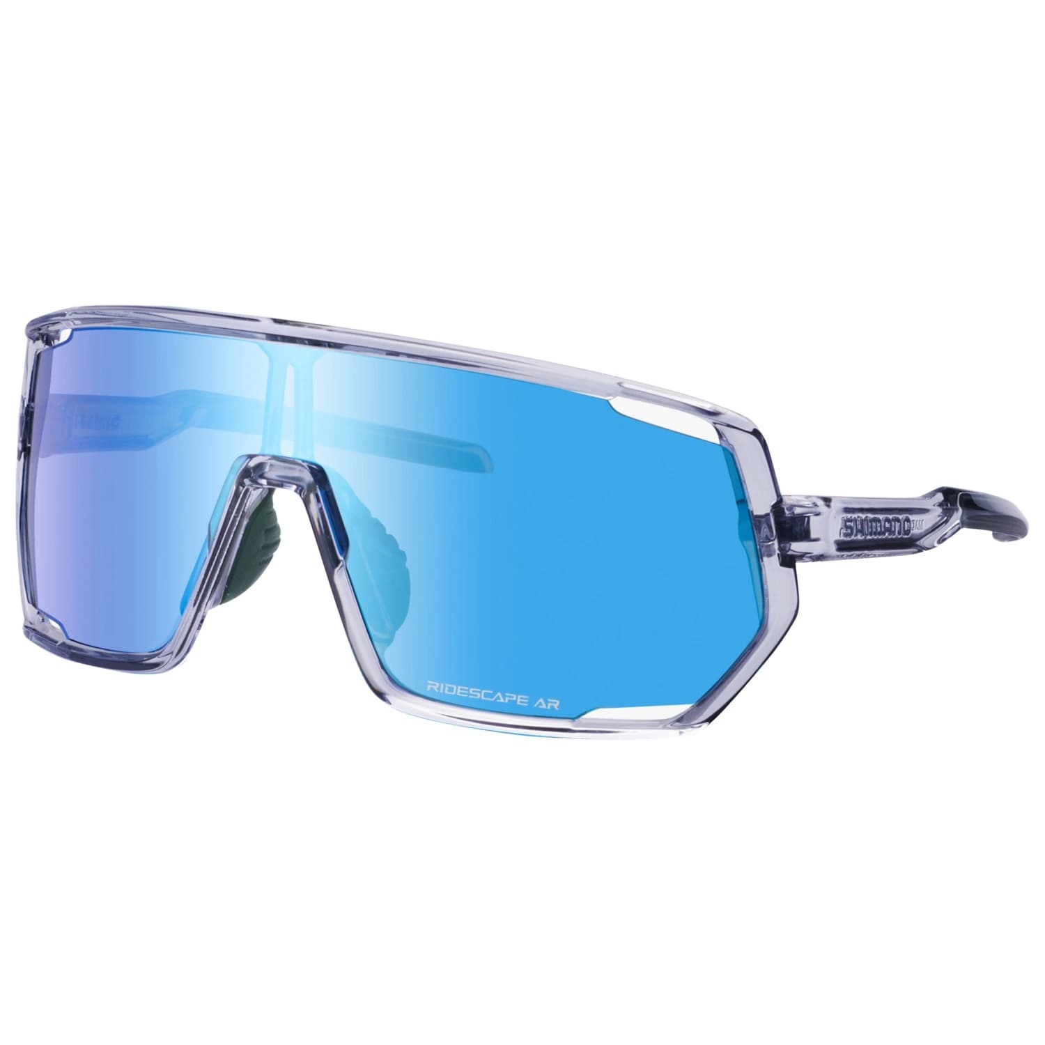 Очила за колоездене Shimano Technium Allroad S2 Cycling glasses - Mineral Gray / Blue / Green