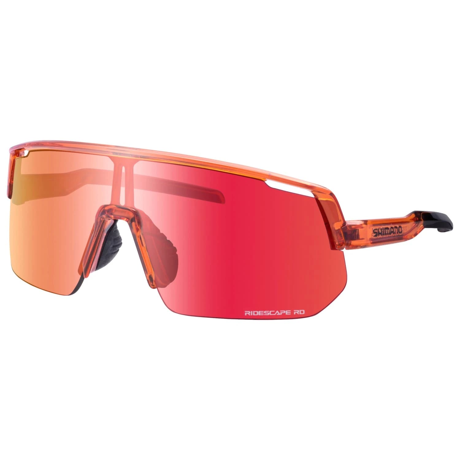 Очила за колоездене Shimano Technium L Road S2 Cycling glasses - Orange Sapphire / Red
