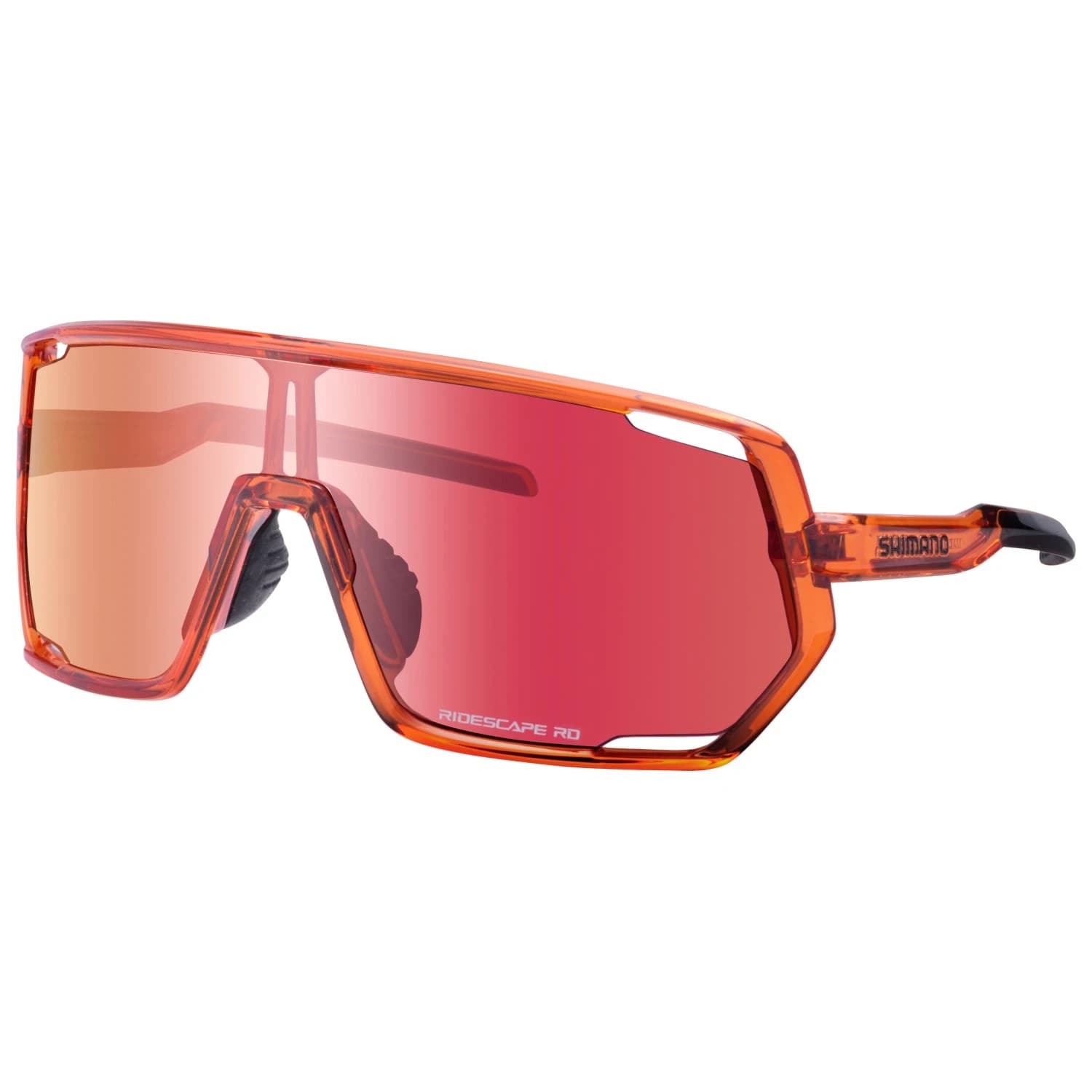Очила за колоездене Shimano Technium Road S2 Cycling glasses - Orange Sapphire / Red