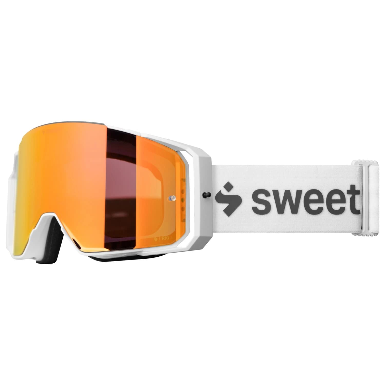 Мъжка маска Sweet protection Deckard MTB Rig Reflect S3 Goggles - Satin White / White / RIG Topaz