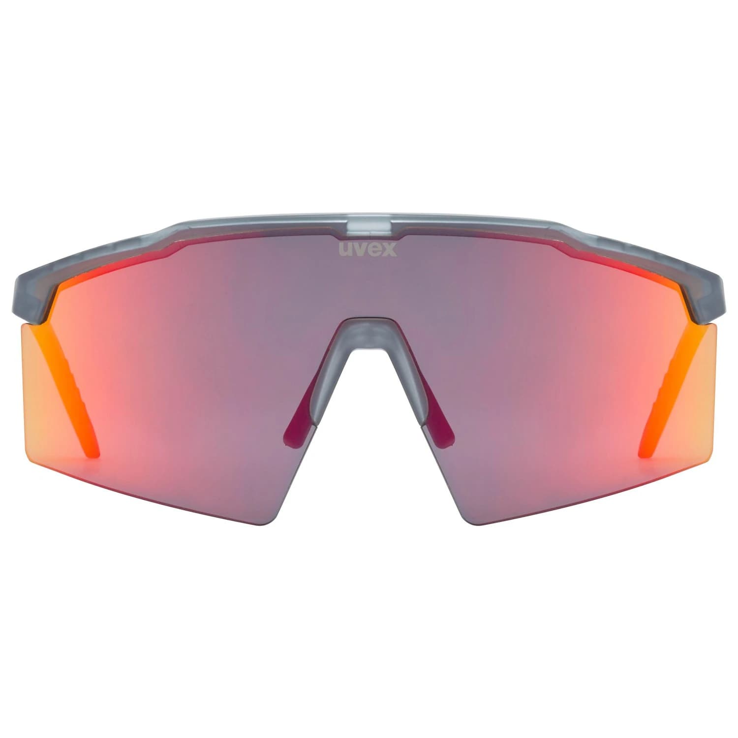 Очила за колоездене Uvex Flowline Supravision Cat. 2 Cycling glasses - Smoke Matt / Mirror Red
