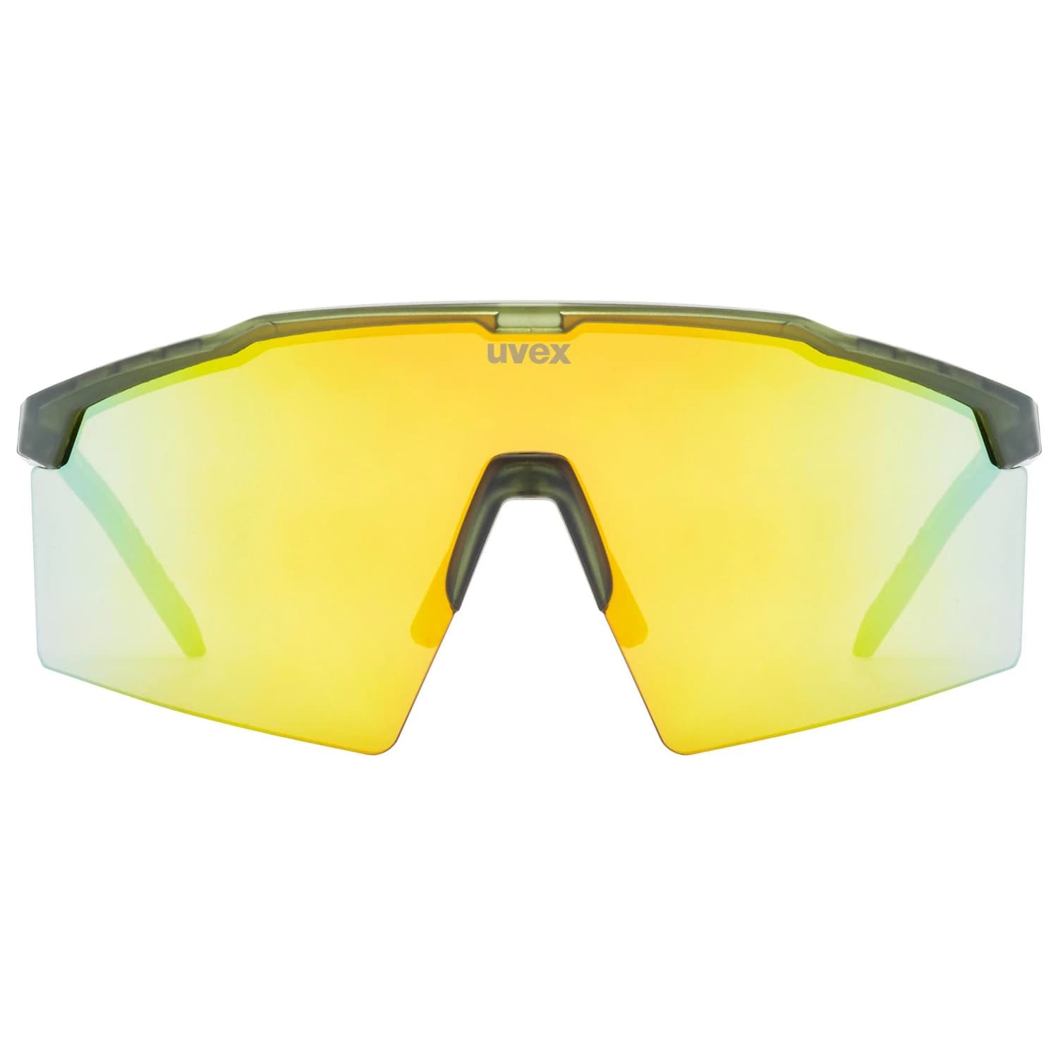 Очила за колоездене Uvex Flowline Supravision Cat. 3 Cycling glasses - Olive Matt / Gold Mirror