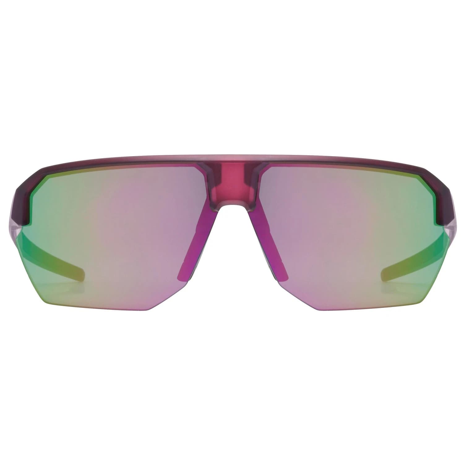 Слънчеви очила Uvex Vectiv Set Cat. 3 + Clear Cat. 0 Sunglasses - Cranberry Transparent Matt / Rose Mirror