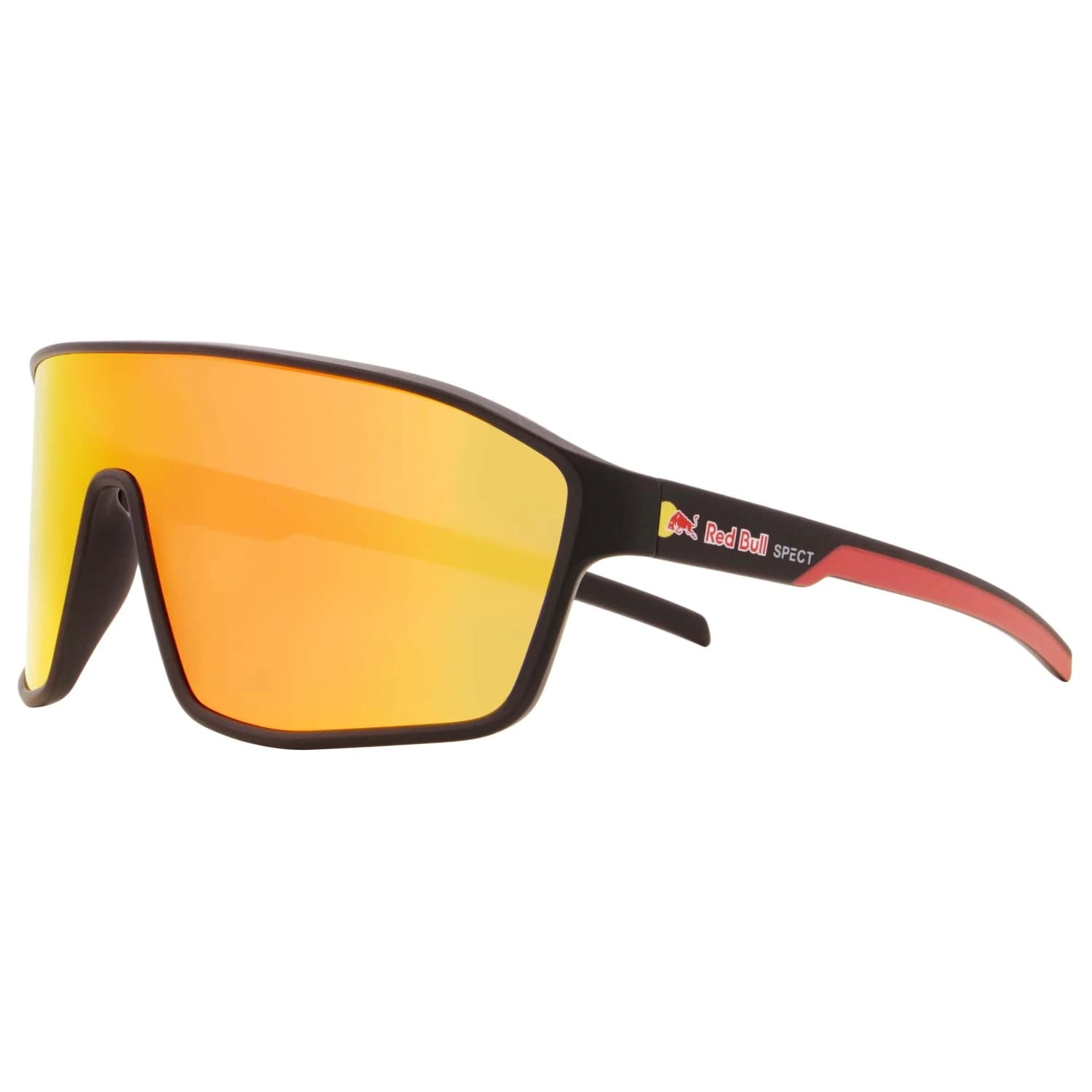 Очила за колоездене Red bull spect Daft S3 Cycling glasses - Black / Red Orange Mirror