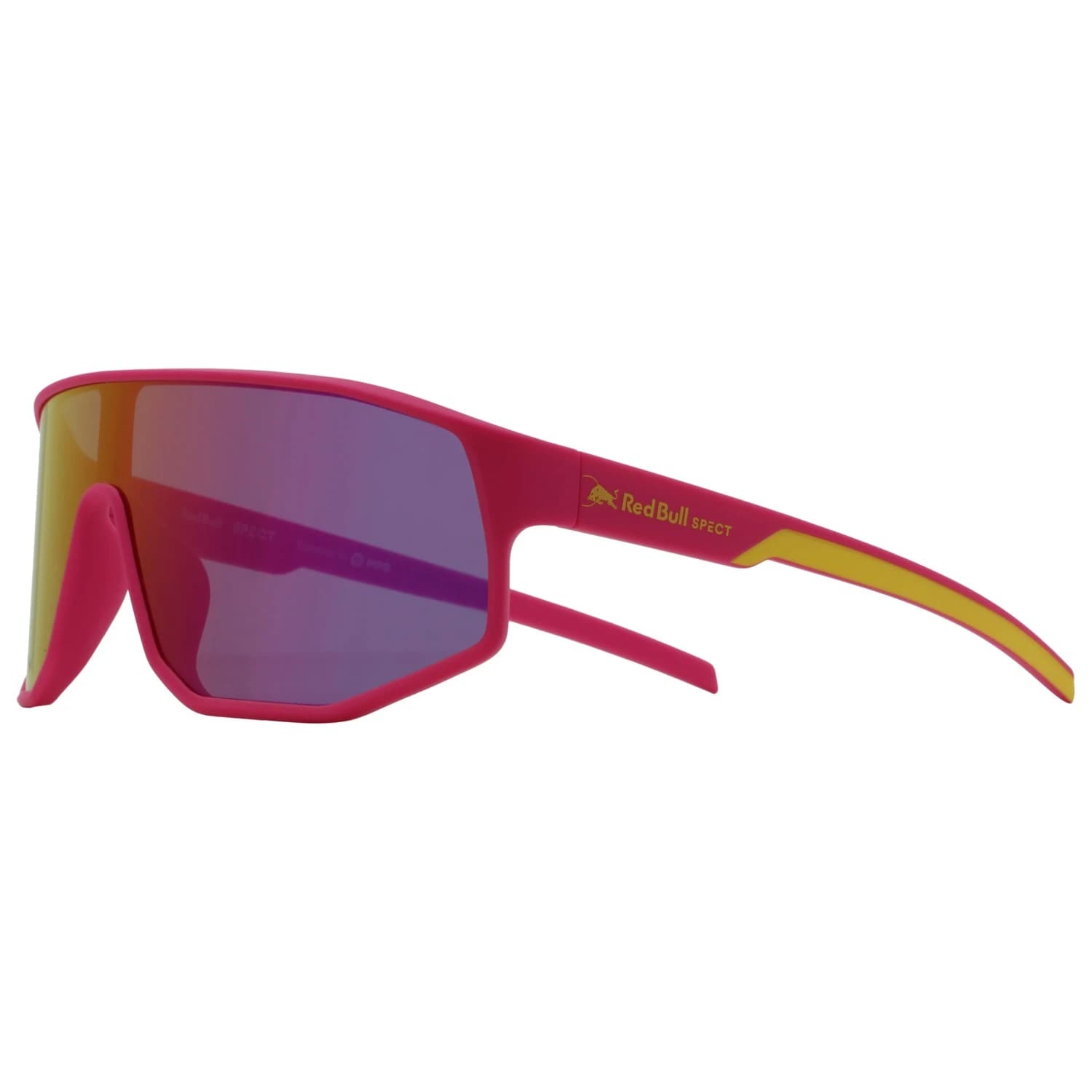 Очила за колоездене Red bull spect Dash S3 Cycling glasses - Neon Pink / Smoke Pink Mirror