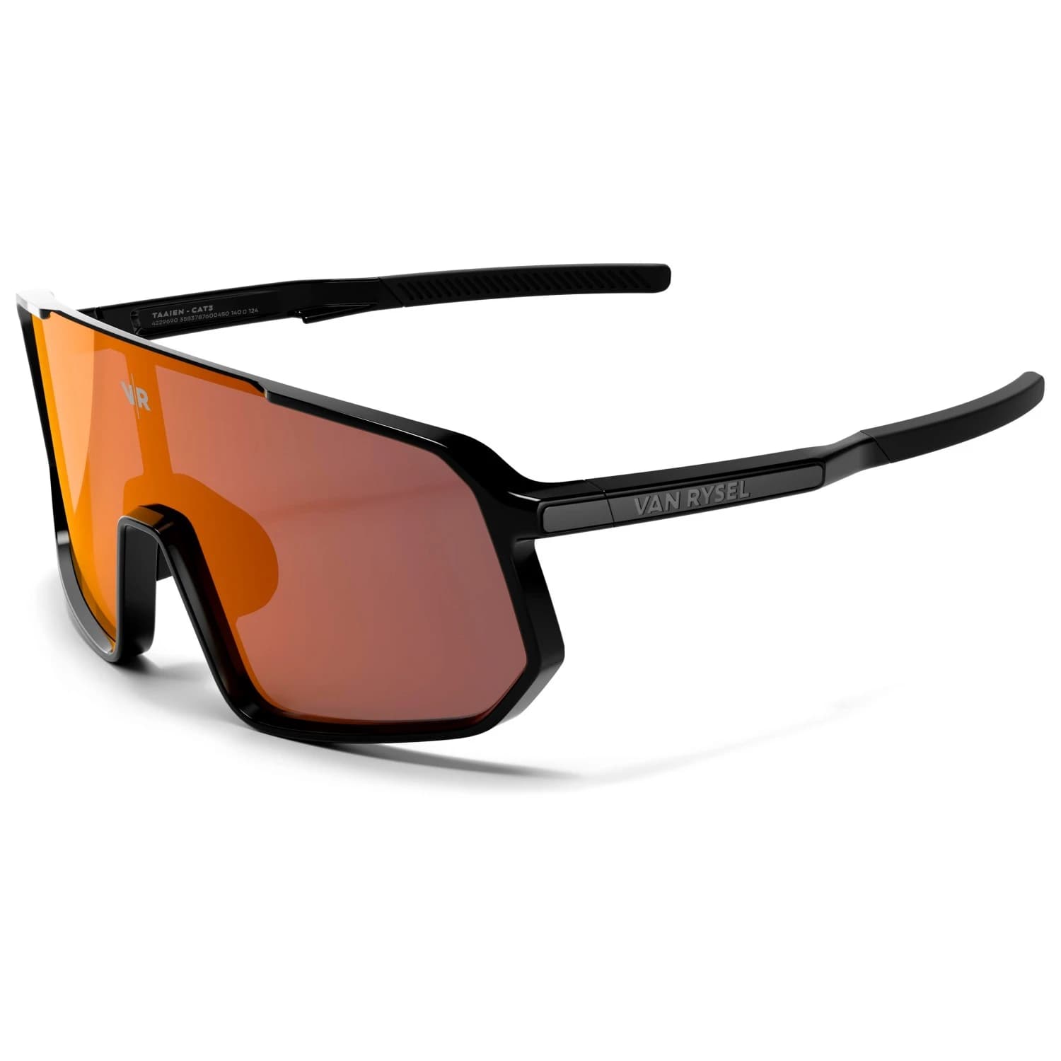 Очила за колоездене Van rysel Taaien S3 Cycling glasses - Black / Smoke Volcano