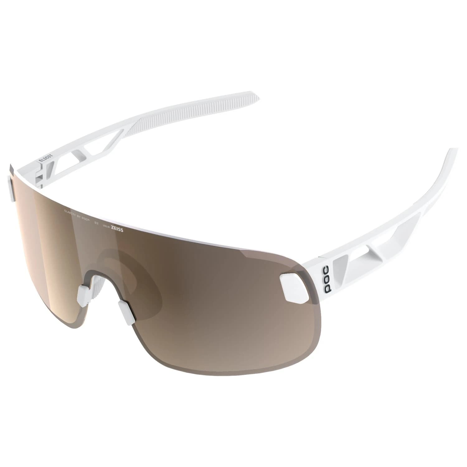 Очила за колоездене Poc Elicit S2 Cycling glasses - Hydrogen White / Clarity Trail /Partly Sun Silver