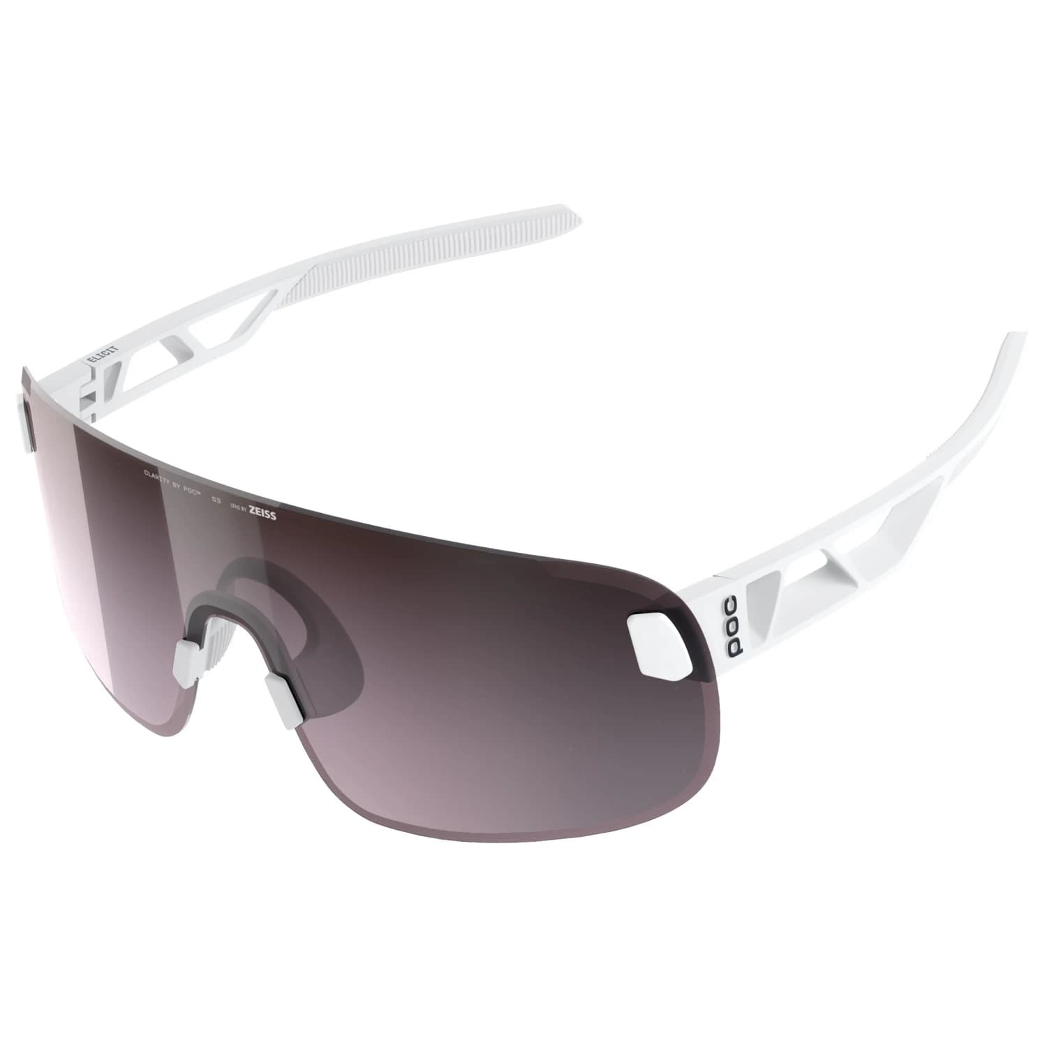 Очила за колоездене Poc Elicit S3 Cycling glasses - Hydrogen White / Clarity Road/Sun Silver