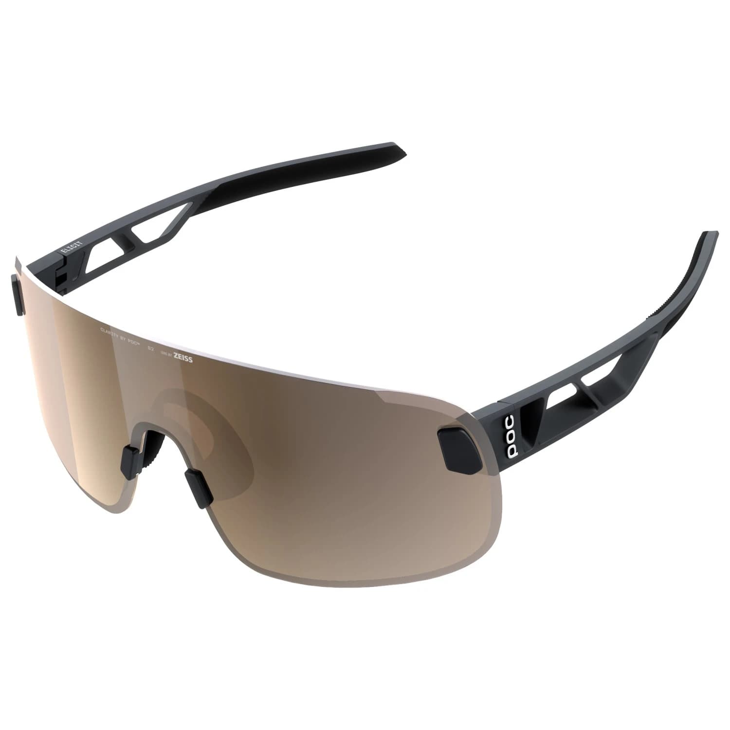 Очила за колоездене Poc Elicit S3 Cycling glasses - Uranium Black / Clarity Road/Sun Silver