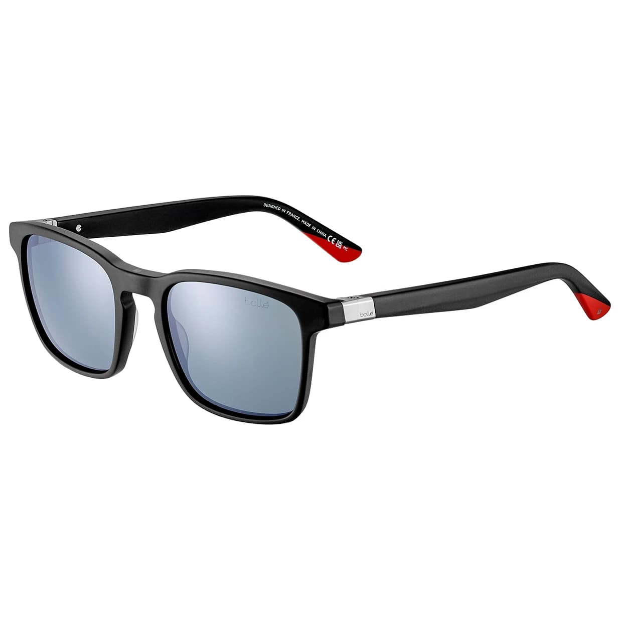Слънчеви очила Bollé Nerox Key Polarized S3 Sunglasses - Black Matte Red / TNS Polarized
