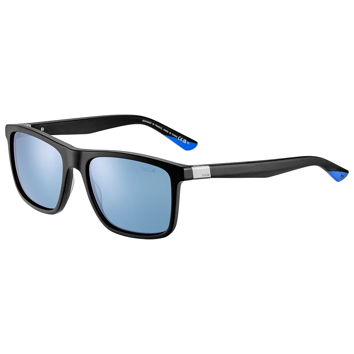 Слънчеви очила Bollé Nerox Origo Polarized S3 Sunglasses - Black Matte Blue / Blue Gun Polarized