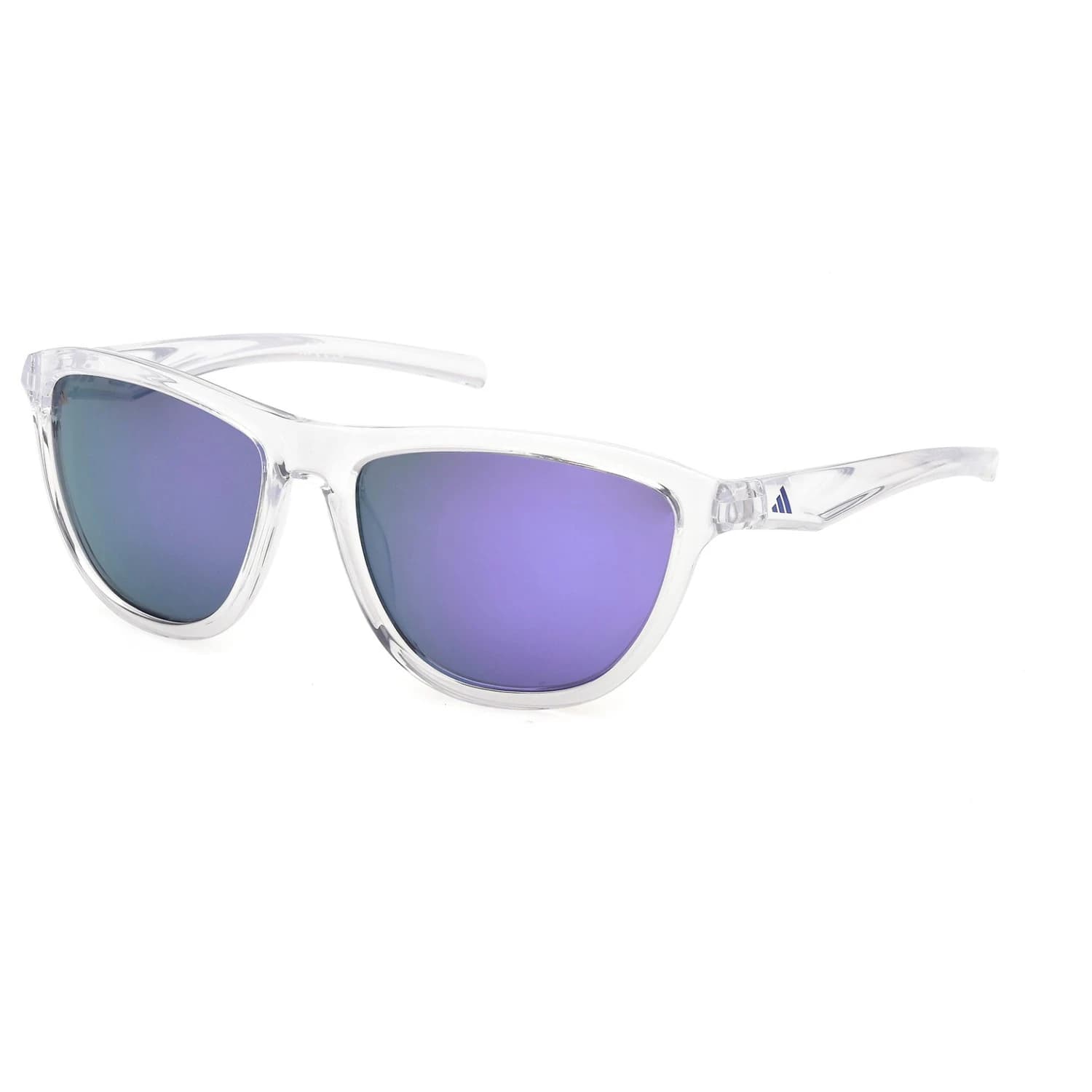 Мъжки очила за колоездене Adidas eyewear ES0001 S3 Cycling glasses - Crystal / Violet Mirror