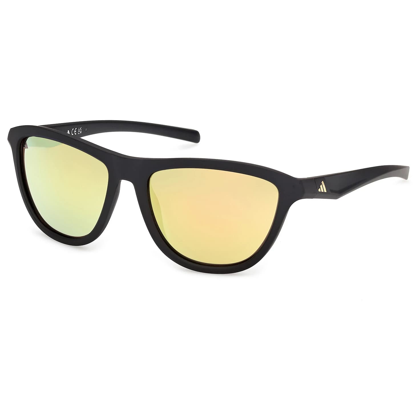 Мъжки очила за колоездене Adidas eyewear ES0001 S3 Cycling glasses - Matte Black / Brown Mirror