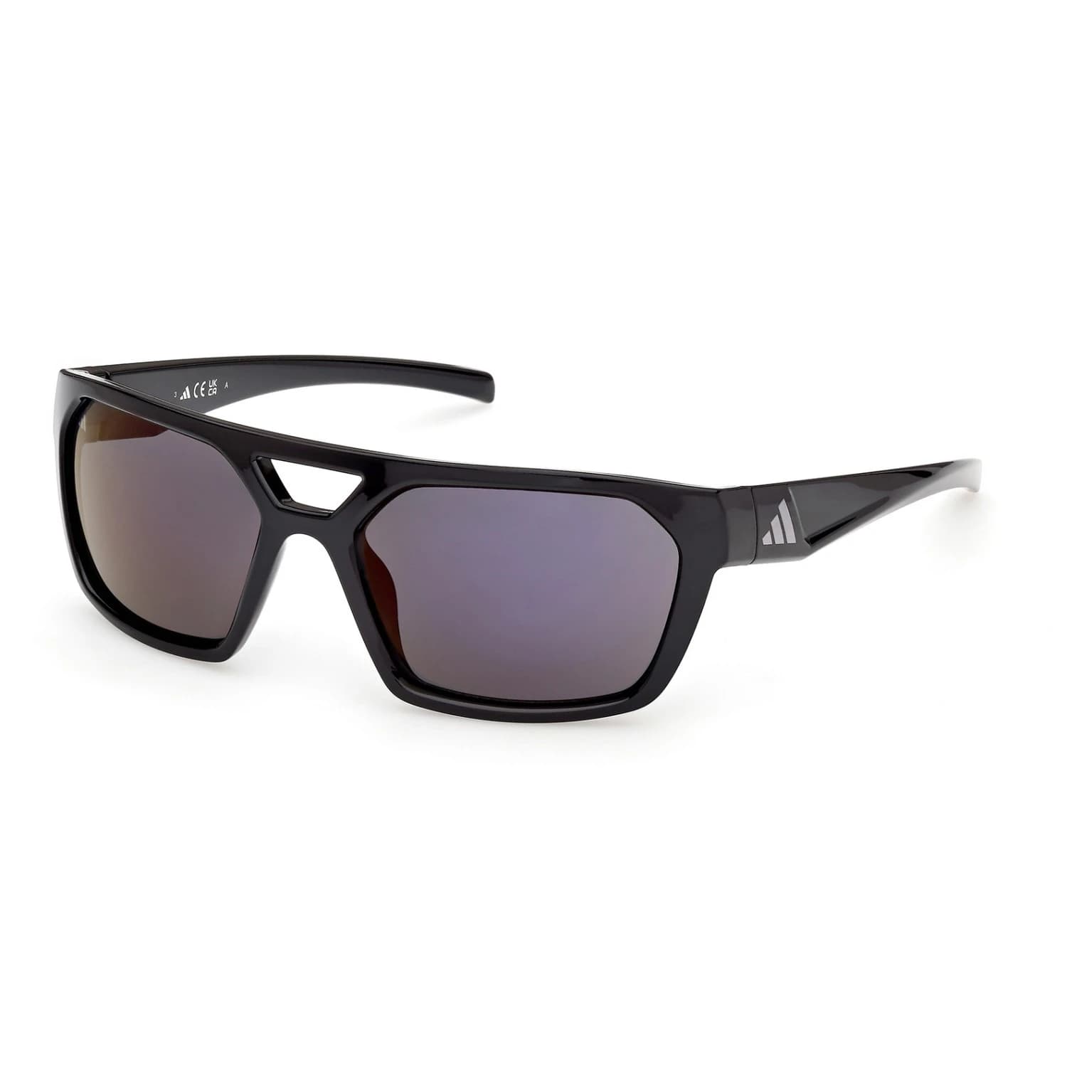 Мъжки слънчеви очила Adidas eyewear ES0004 S3 Sunglasses - Shiny Black / Violet