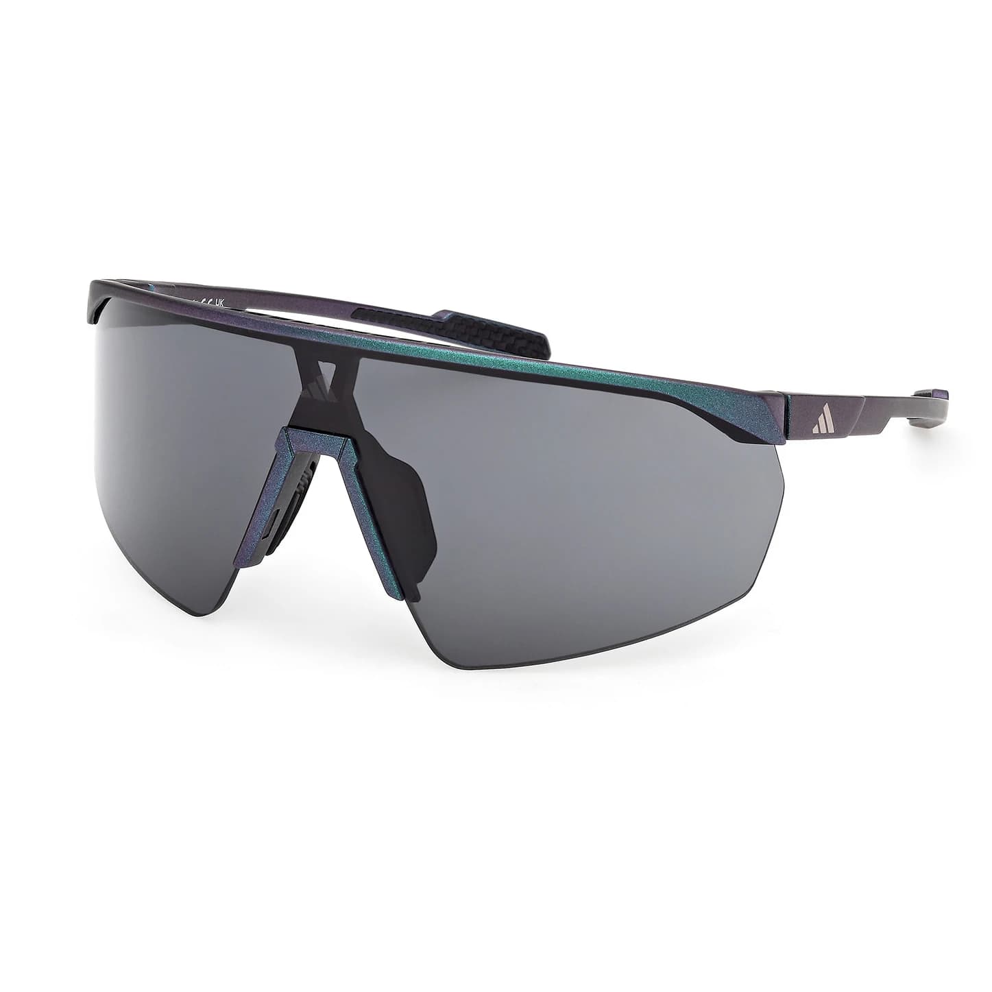 Мъжки очила Adidas eyewear SP0075 S3 Running glasses - Matte Dark Green / Smoke