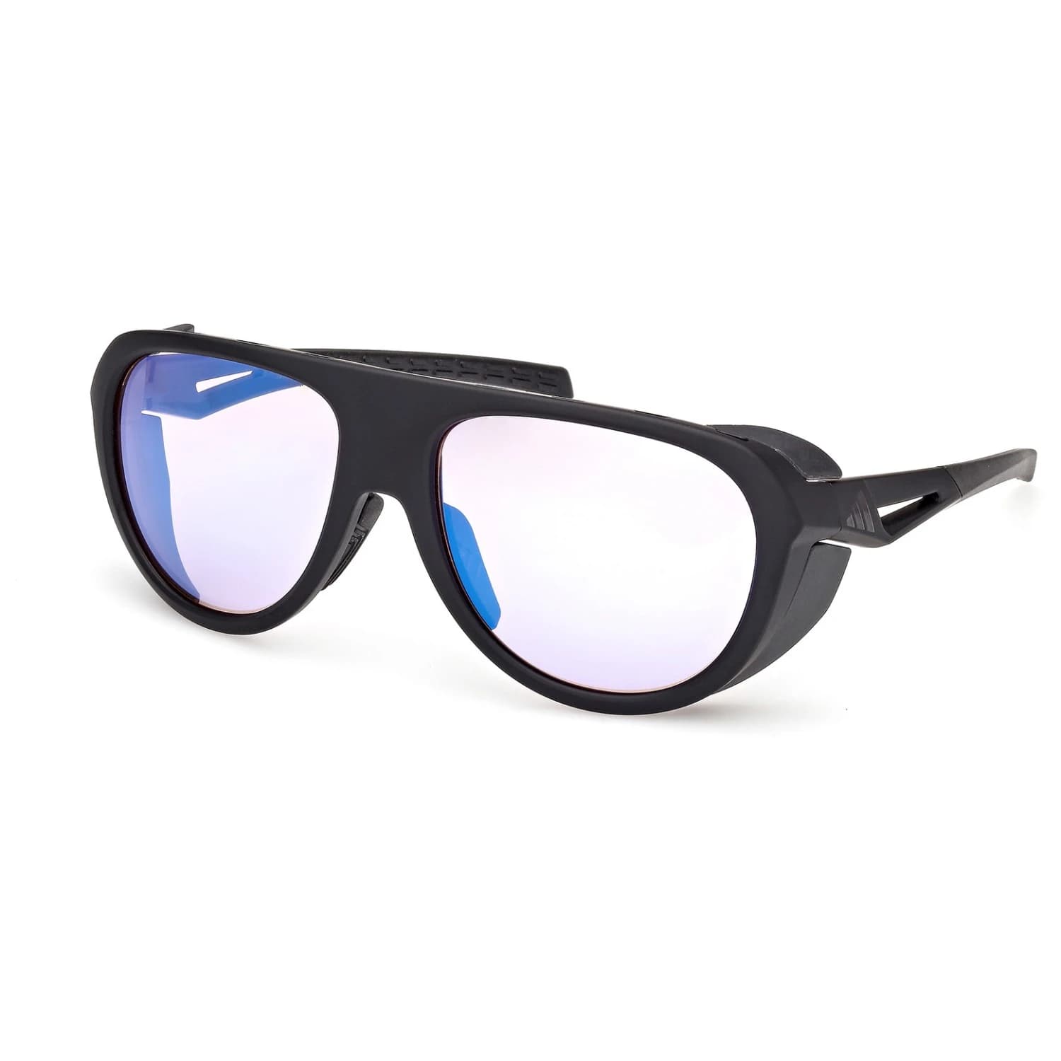Очила за колоездене Adidas eyewear SP0110 Photochromic S1-3 Cycling glasses - Matte Black / Blue Mirror
