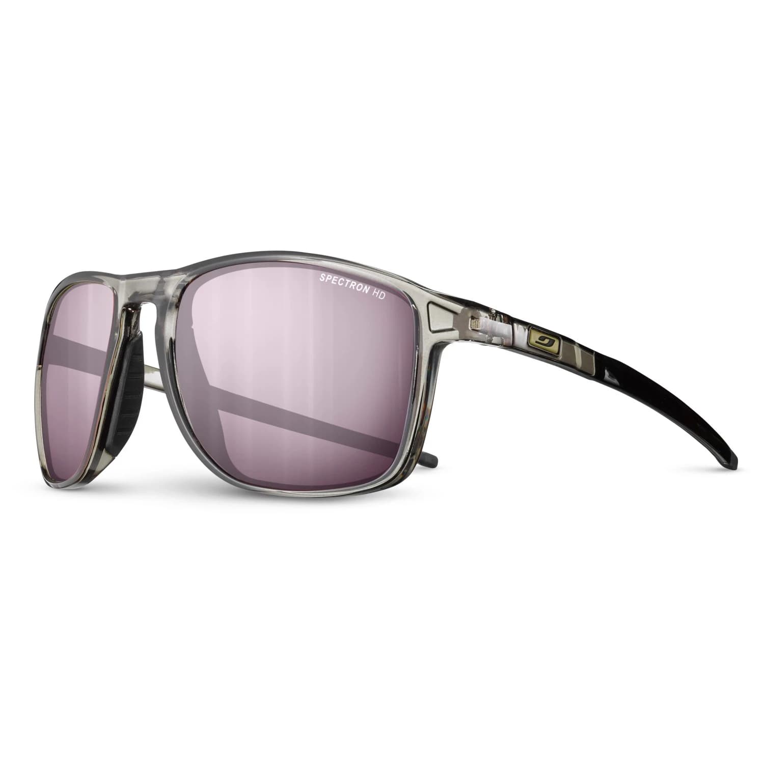 Мъжки слънчеви очила Julbo Compass Spectron HD S3 Sunglasses - Green Army / Black / Vermilion / Silver Flash